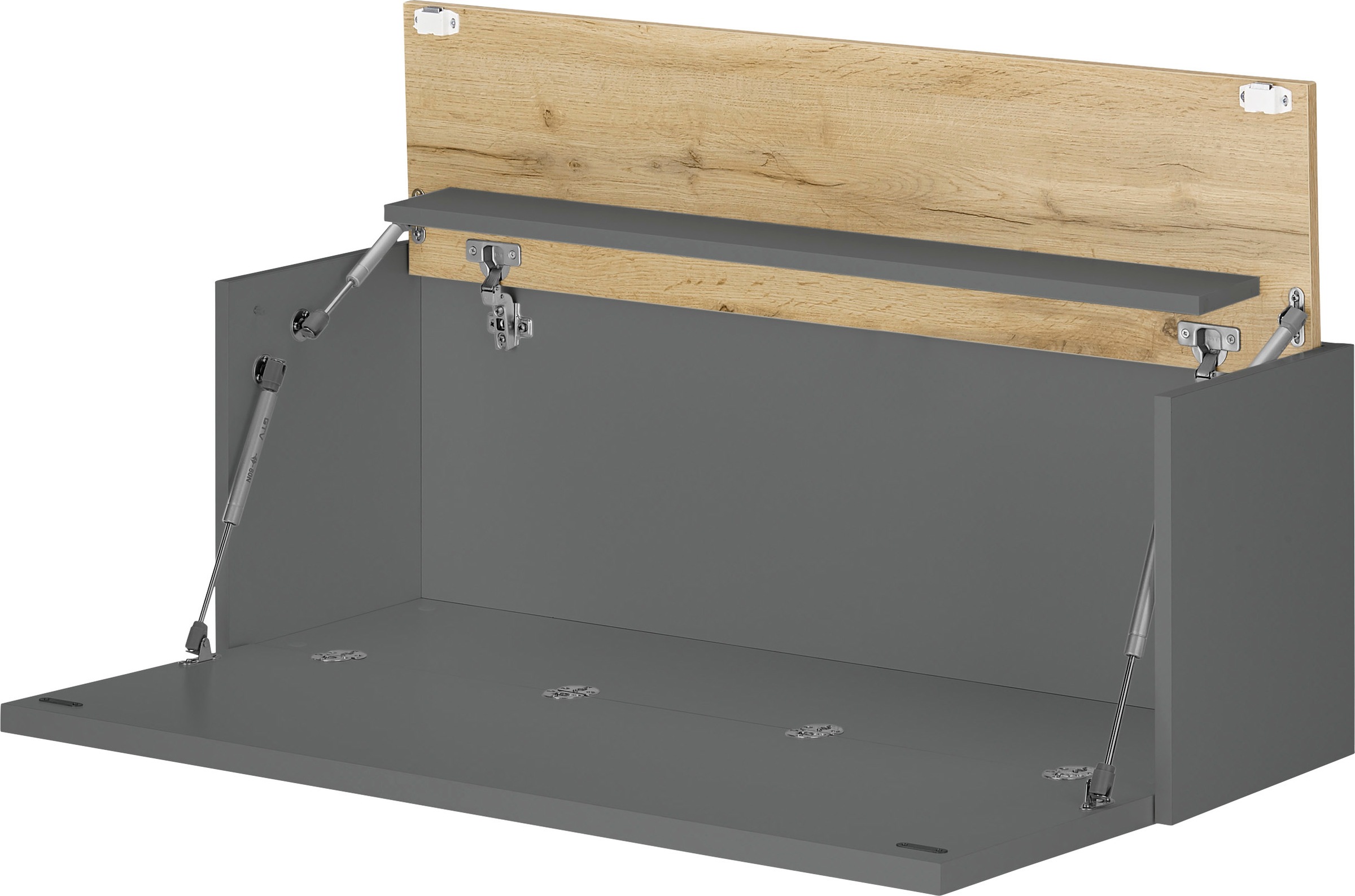 INOSIGN Büromöbel-Set »CiTY/GiRON«, (Set, 5 tlg.), Home Office, mit Wandsekretär