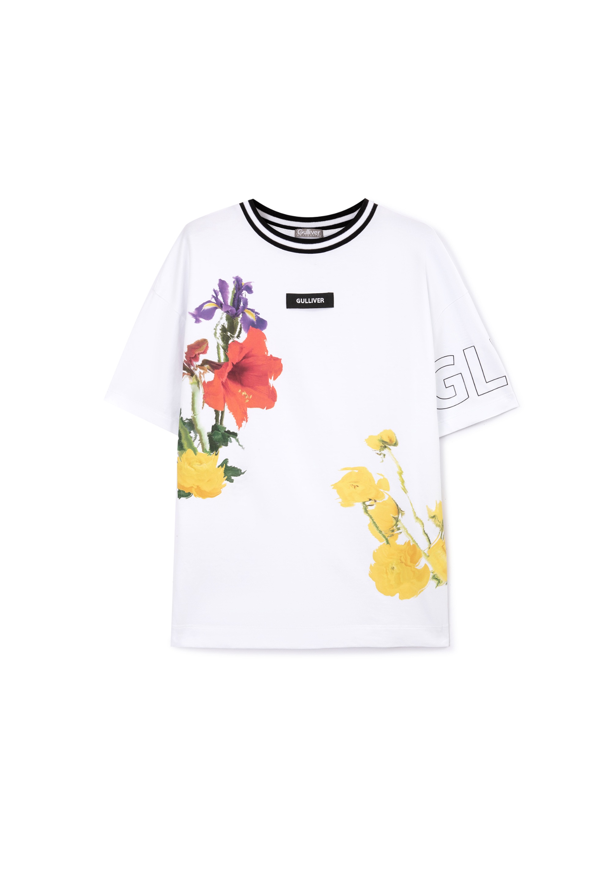 Gulliver T-Shirt, mit floralem Druck
