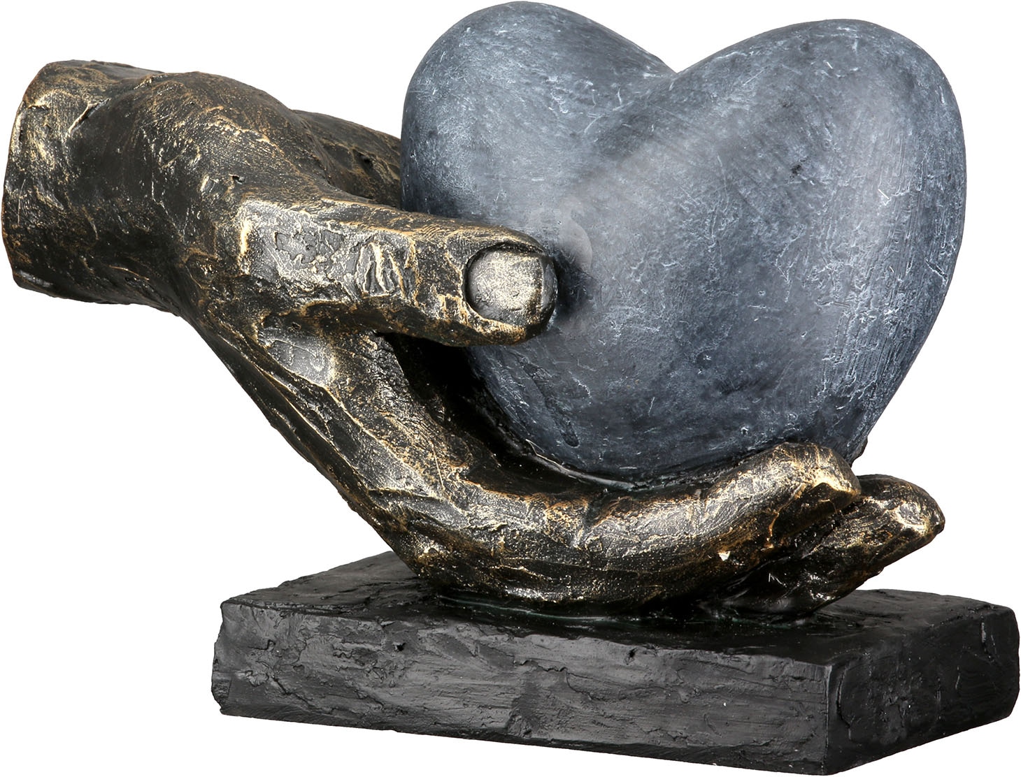 GILDE Skulptur »Skulptur Heart in your Hand«
