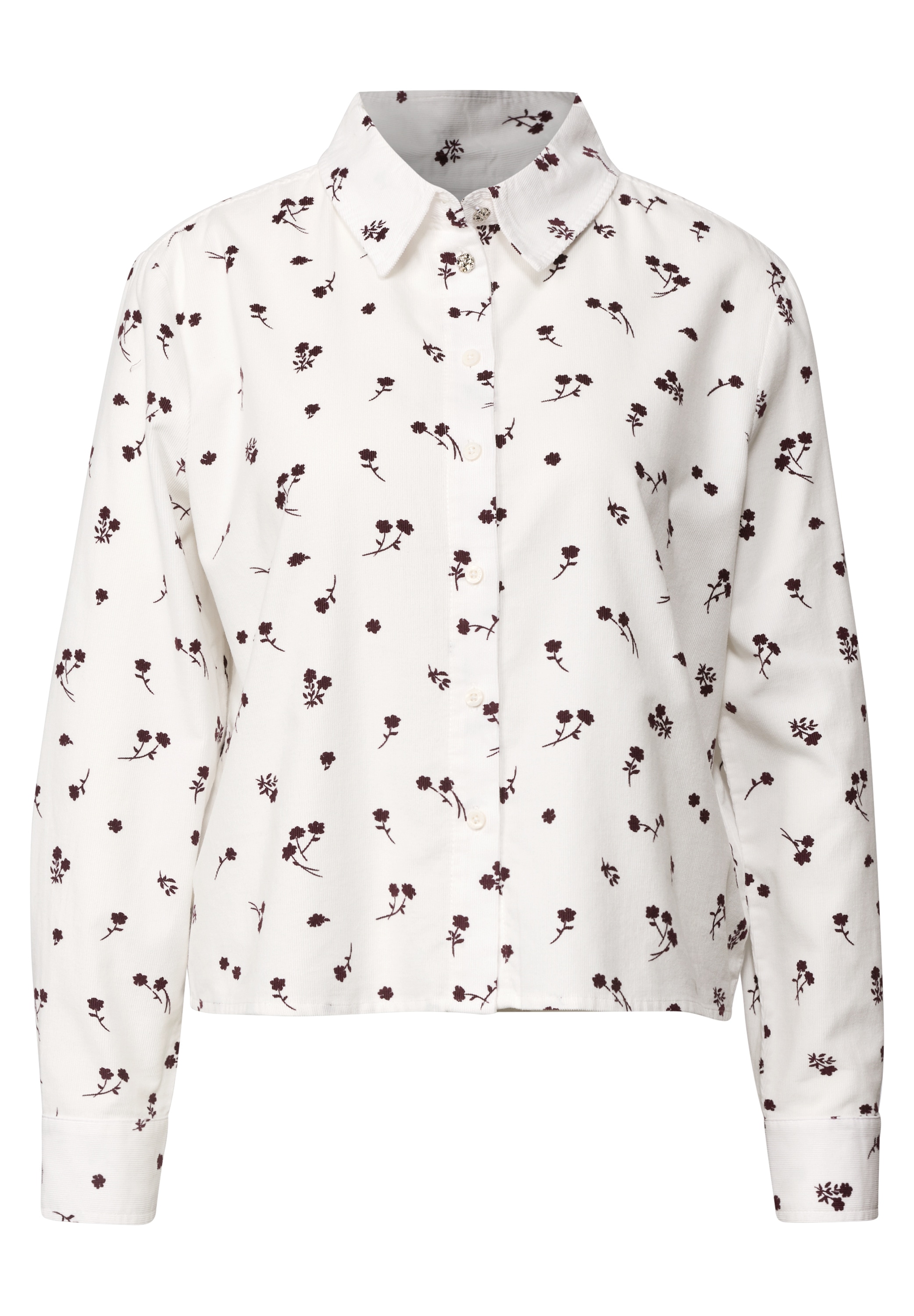 STREET ONE Langarmbluse mit Blumenmuster