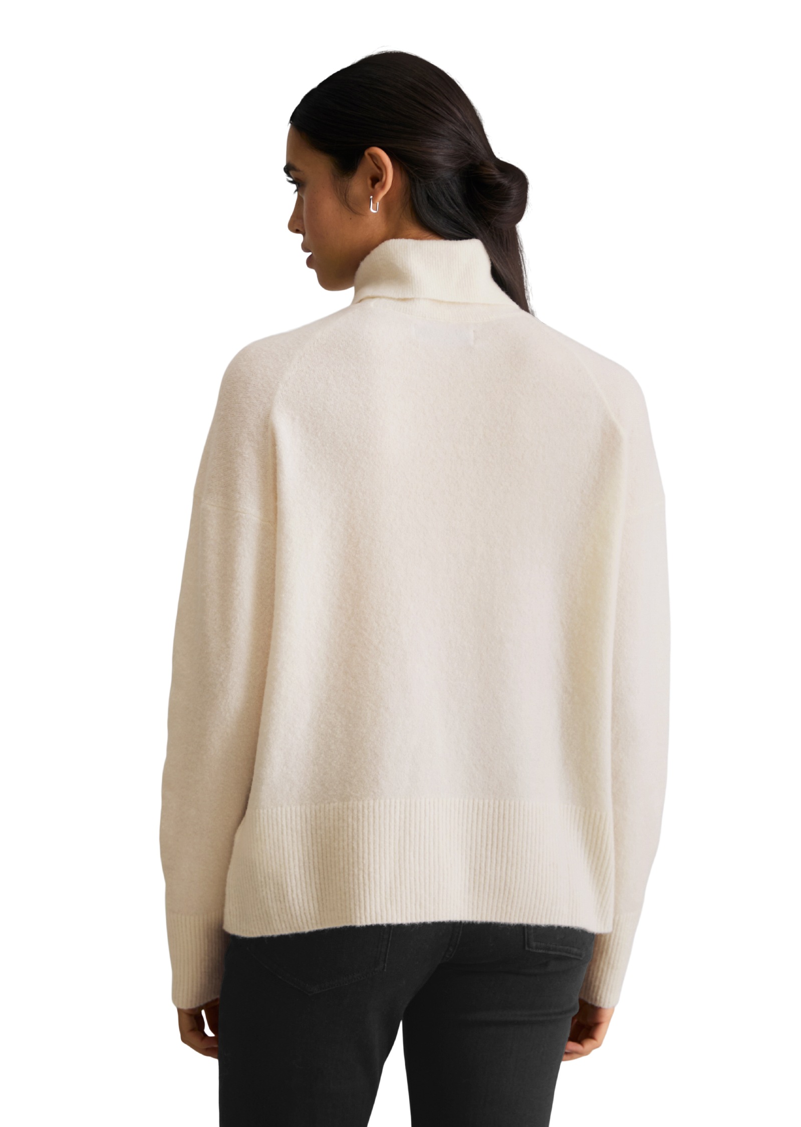 Marc O'Polo DENIM Rollkragenpullover »relaxed aus softem Schurwolle-Mix«