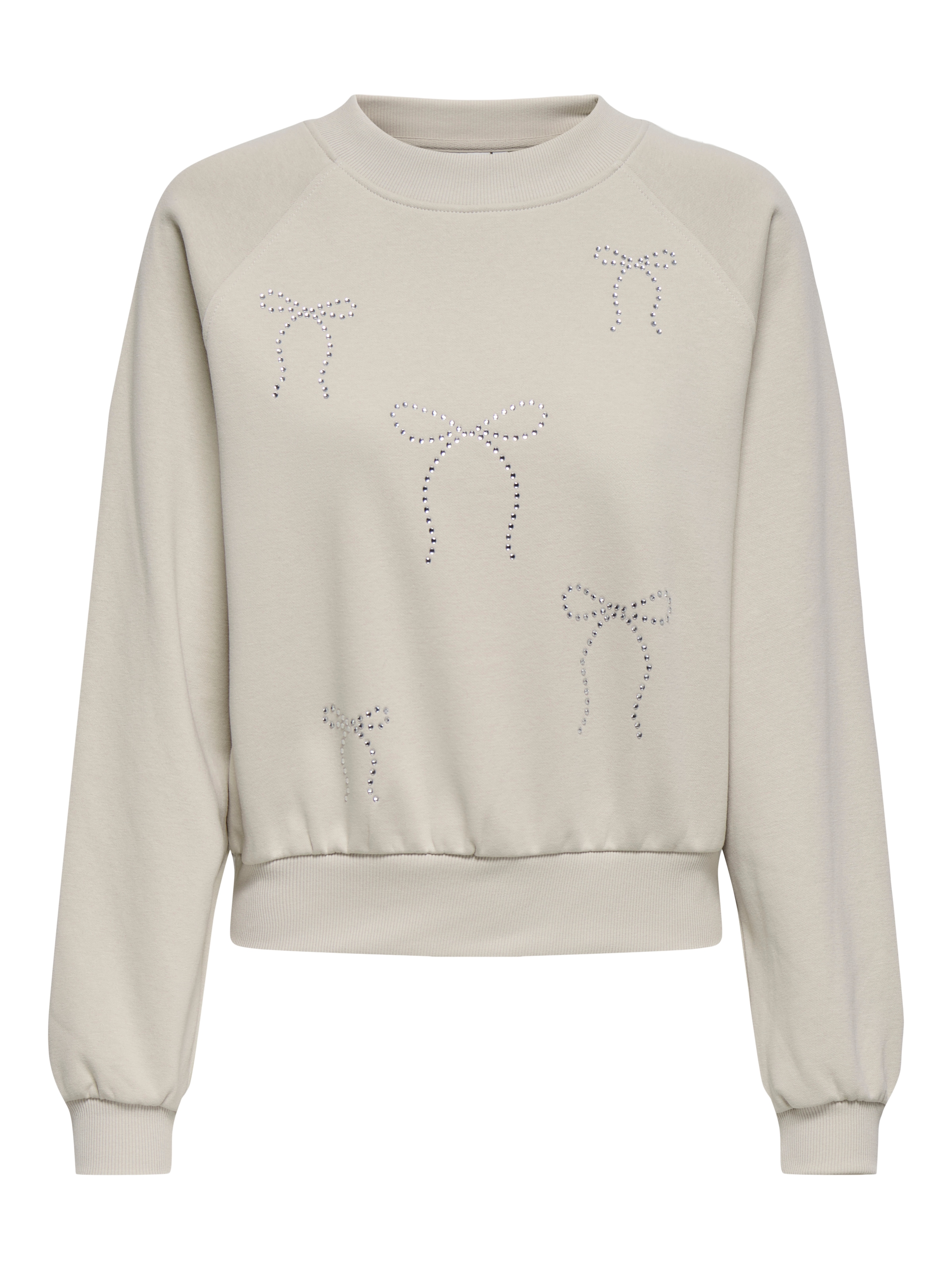 ONLY Sweatshirt "ONLCAMA L/S RHINESTONE O-NECK SWT" günstig online kaufen