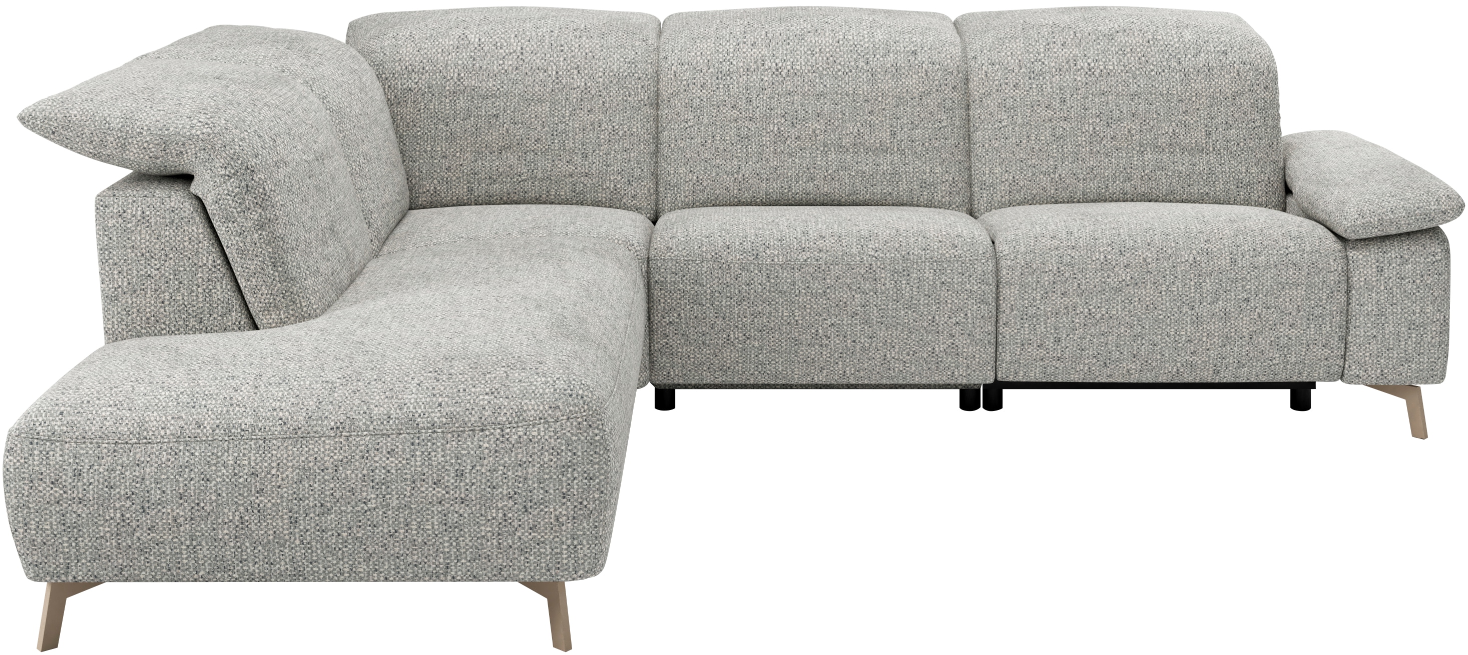 Musterring Ecksofa "MR 370, intelligenter Komfort im modernen Design" Optionale Relaxfunktion, flexible Kopfteile & klappbare Armlehnen