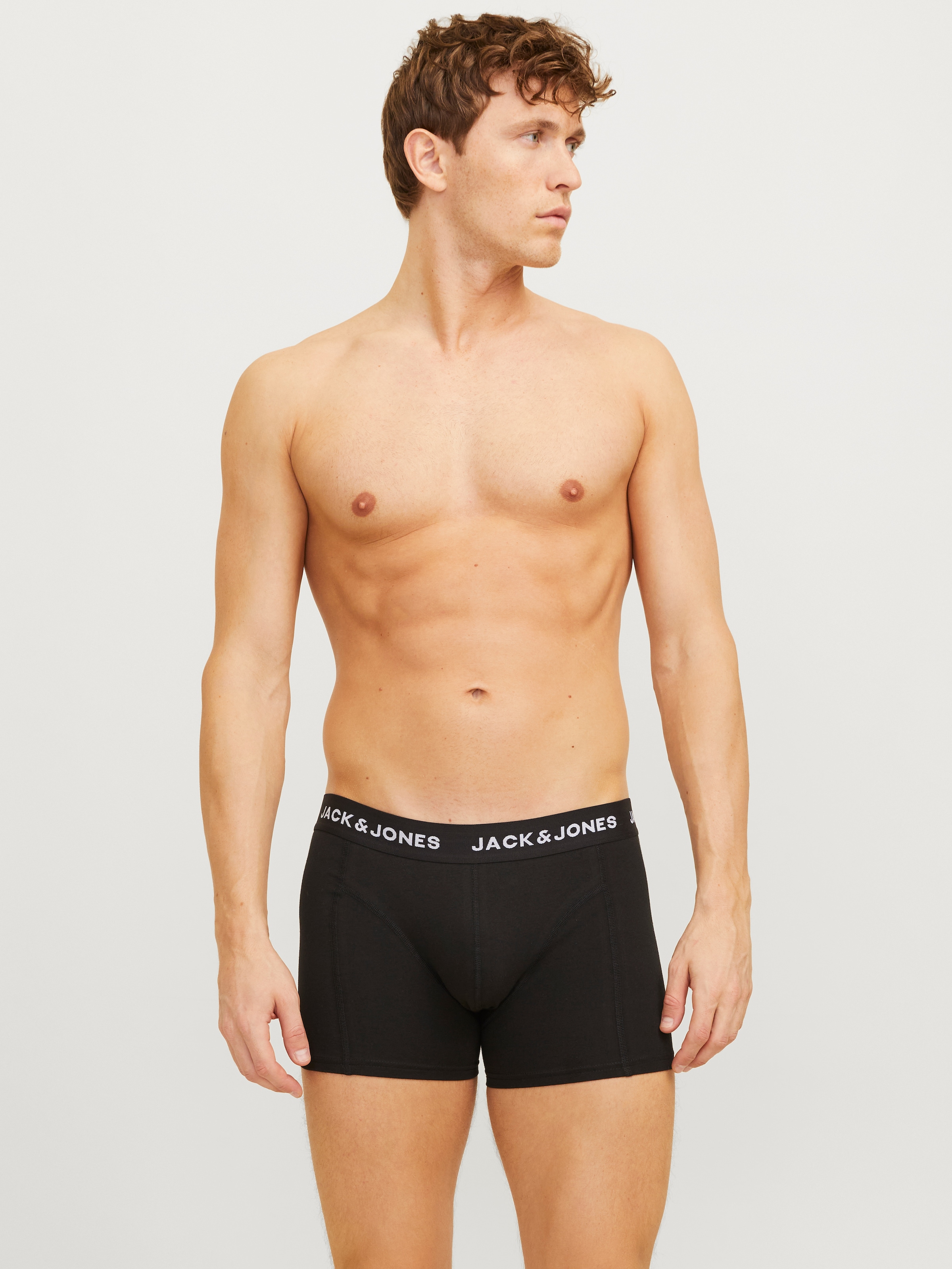 Jack & Jones Trunk »JACABSTRACT TRUNKS 3 PACK SN«, (Packung, 3 St.)