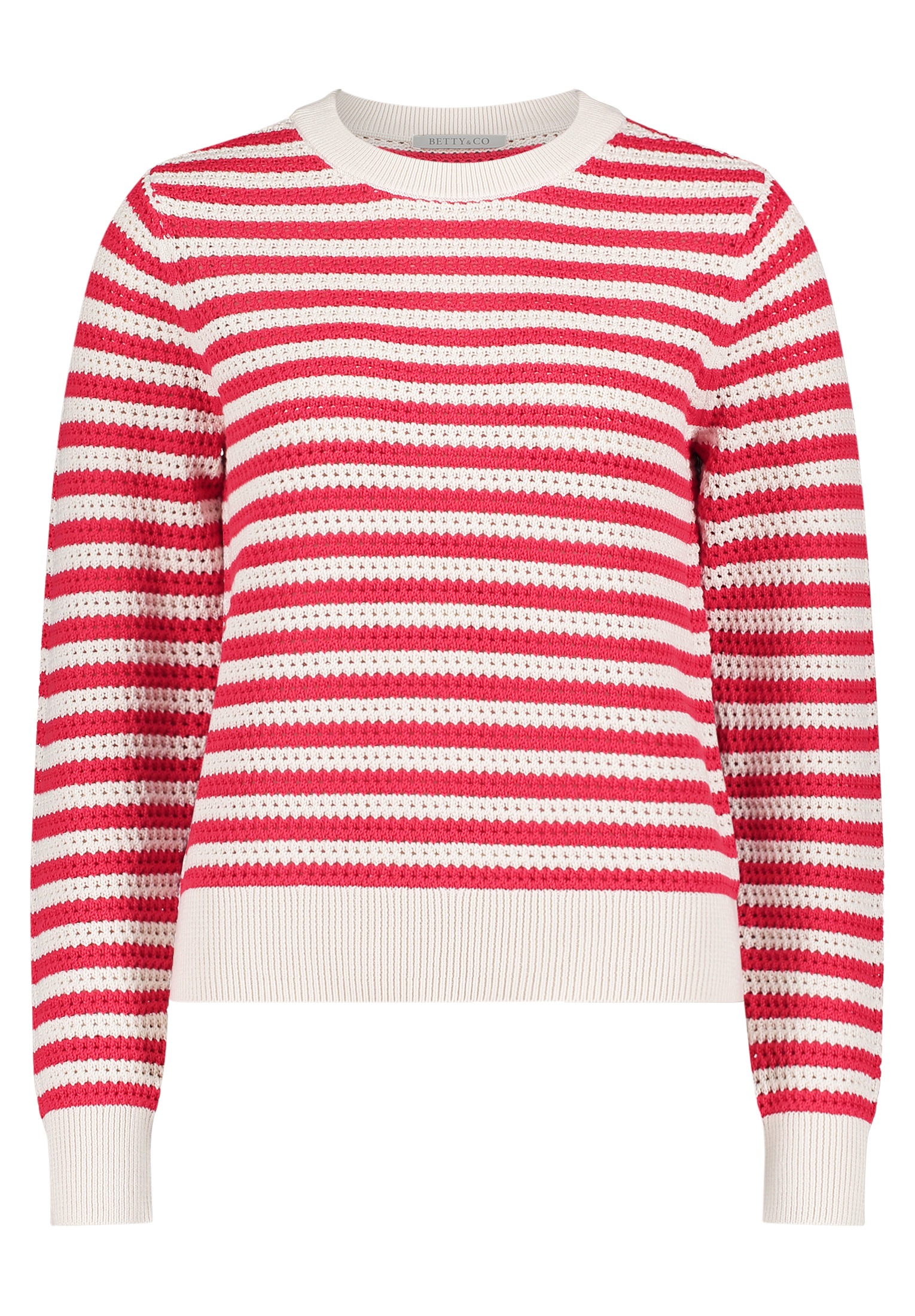 Betty&Co Strickpullover "Damen mit Struktur" 1 tlg. günstig online kaufen