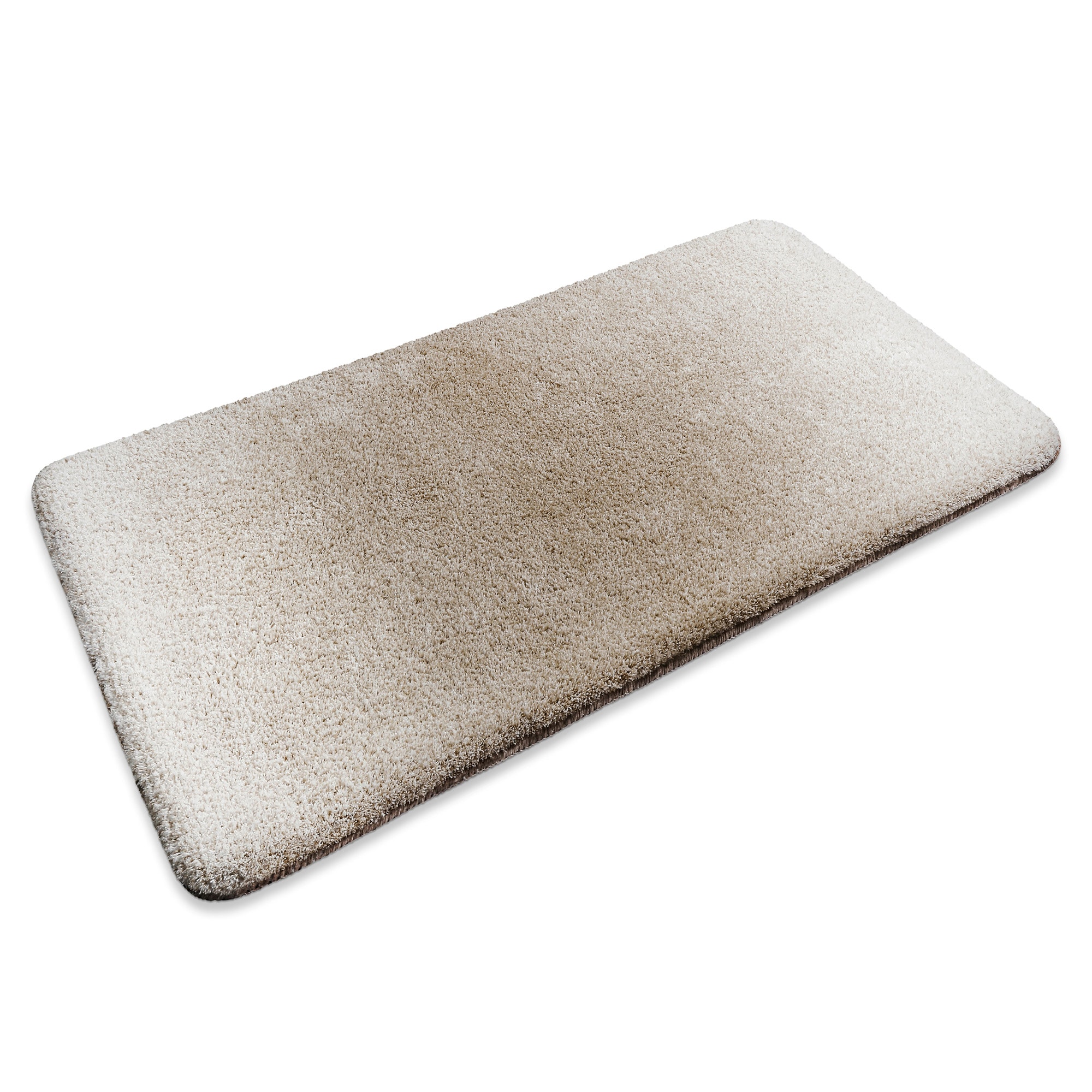 my home Badematte »Utta«, rutschhemmend beschichtet, schnell trocknend, Badteppich, getuftet, mit modernem Farbverlauf, flauschig, hochflor