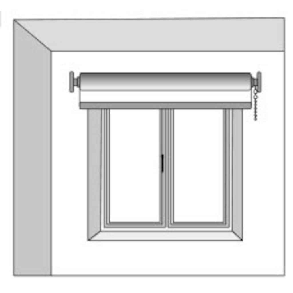 DELAVITA Doppelrollo »Erol«, Lichtschutz, Sichtschutz, mit Bohren, freihängend, im Fixmaß, mit Perlenabschluss, monochrom, basic