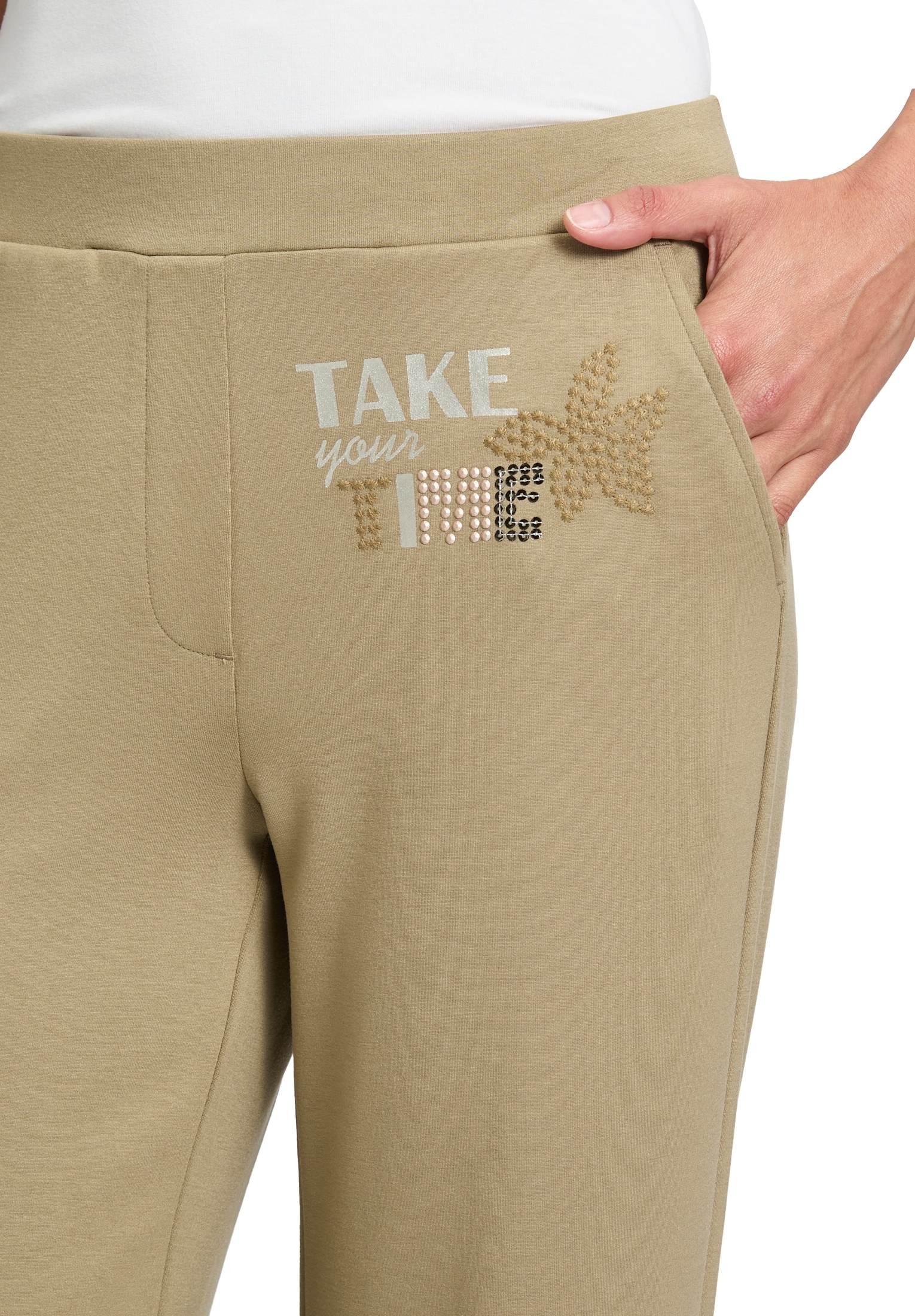Betty Barclay Schlupfhose »Betty Barclay Damen Schlupfhose mit Eingrifftaschen«, Strass