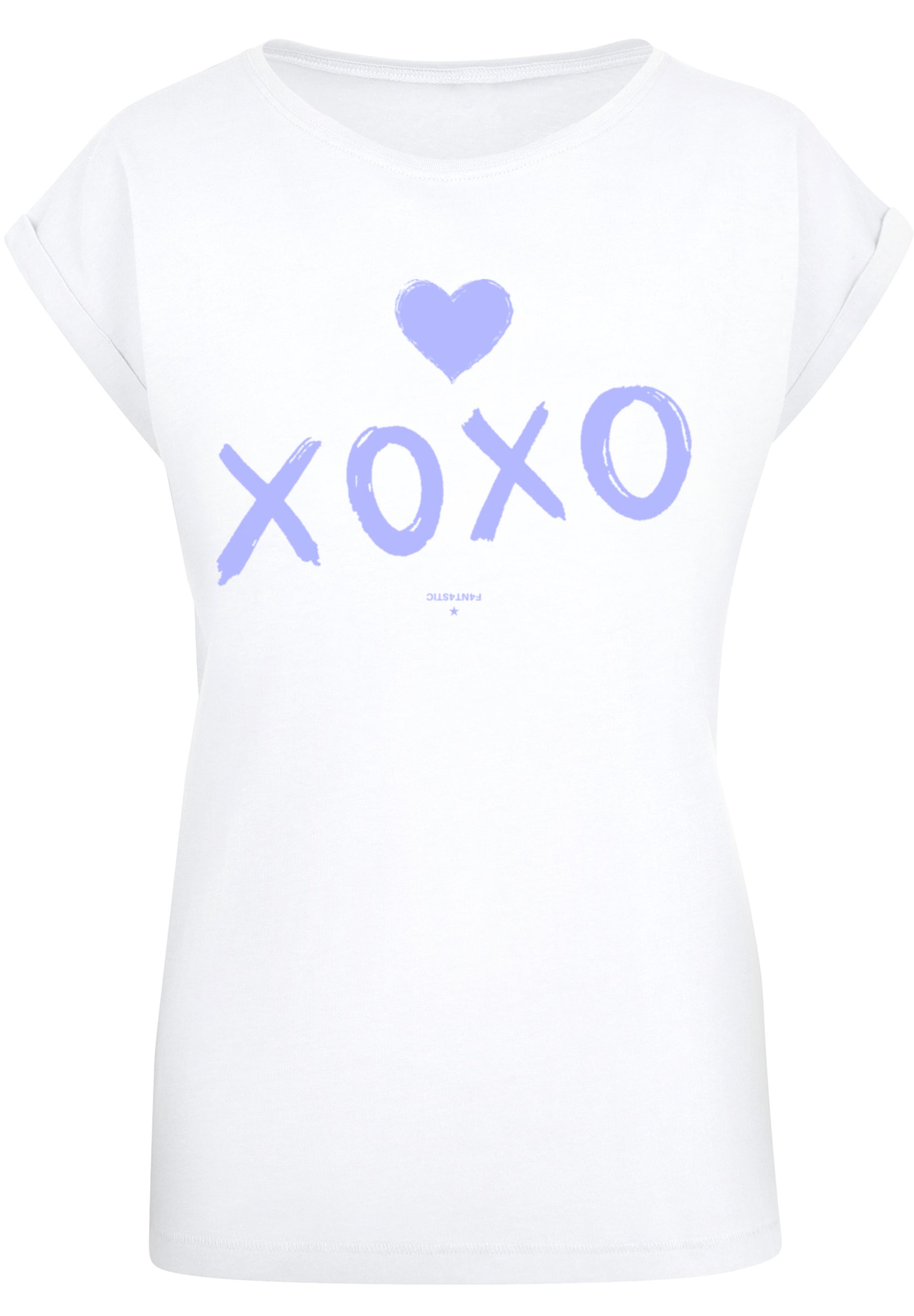 F4NT4STIC T-Shirt "Valentinstag xoxo Herz", Print günstig online kaufen