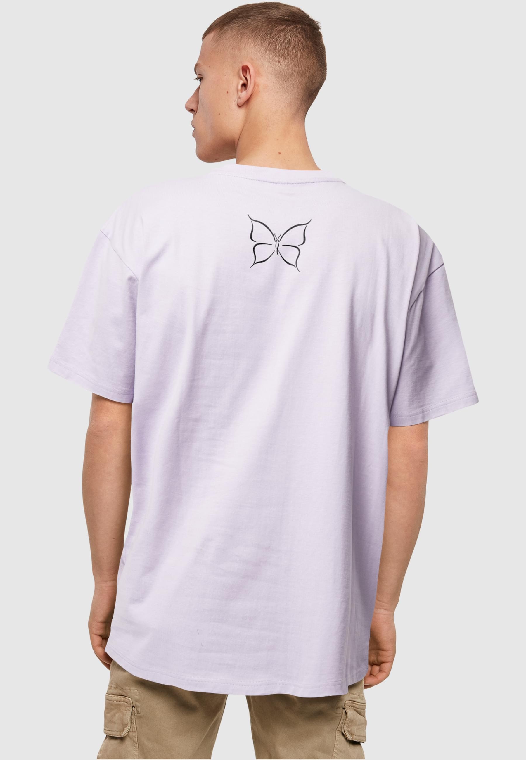 Merchcode T-Shirt »Merchcode Herren Spring - Butterfly Heavy Oversize Tee«, (1 tlg.)