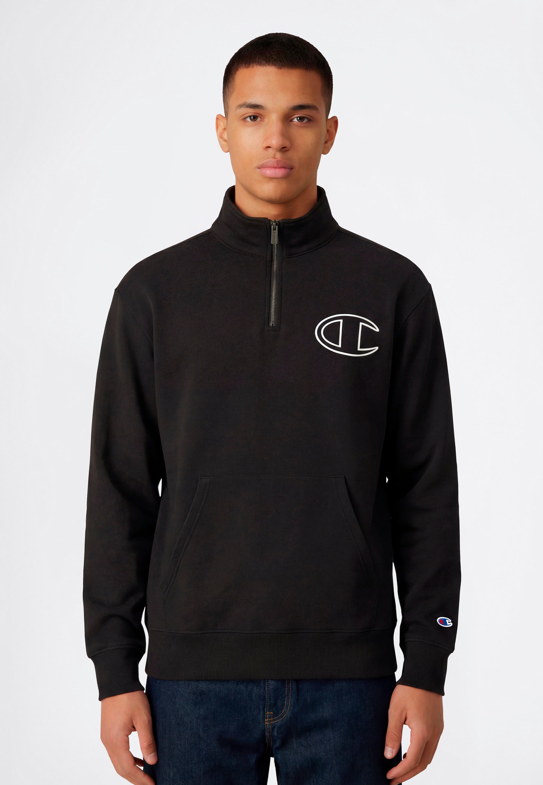 Champion Sweatshirt "COLLEGE Fleece Half Zip Sweatshirt" günstig online kaufen