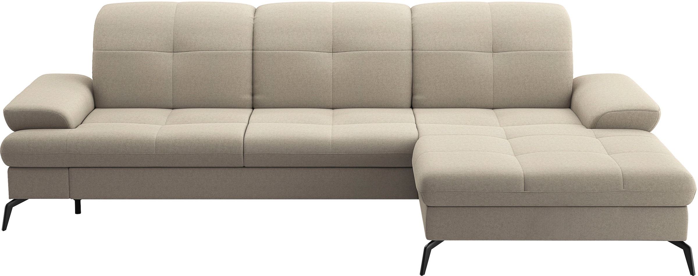 sit&more Ecksofa "Amica, L-Form, inkl. Sitztiefenverstellung & Armteilverst günstig online kaufen