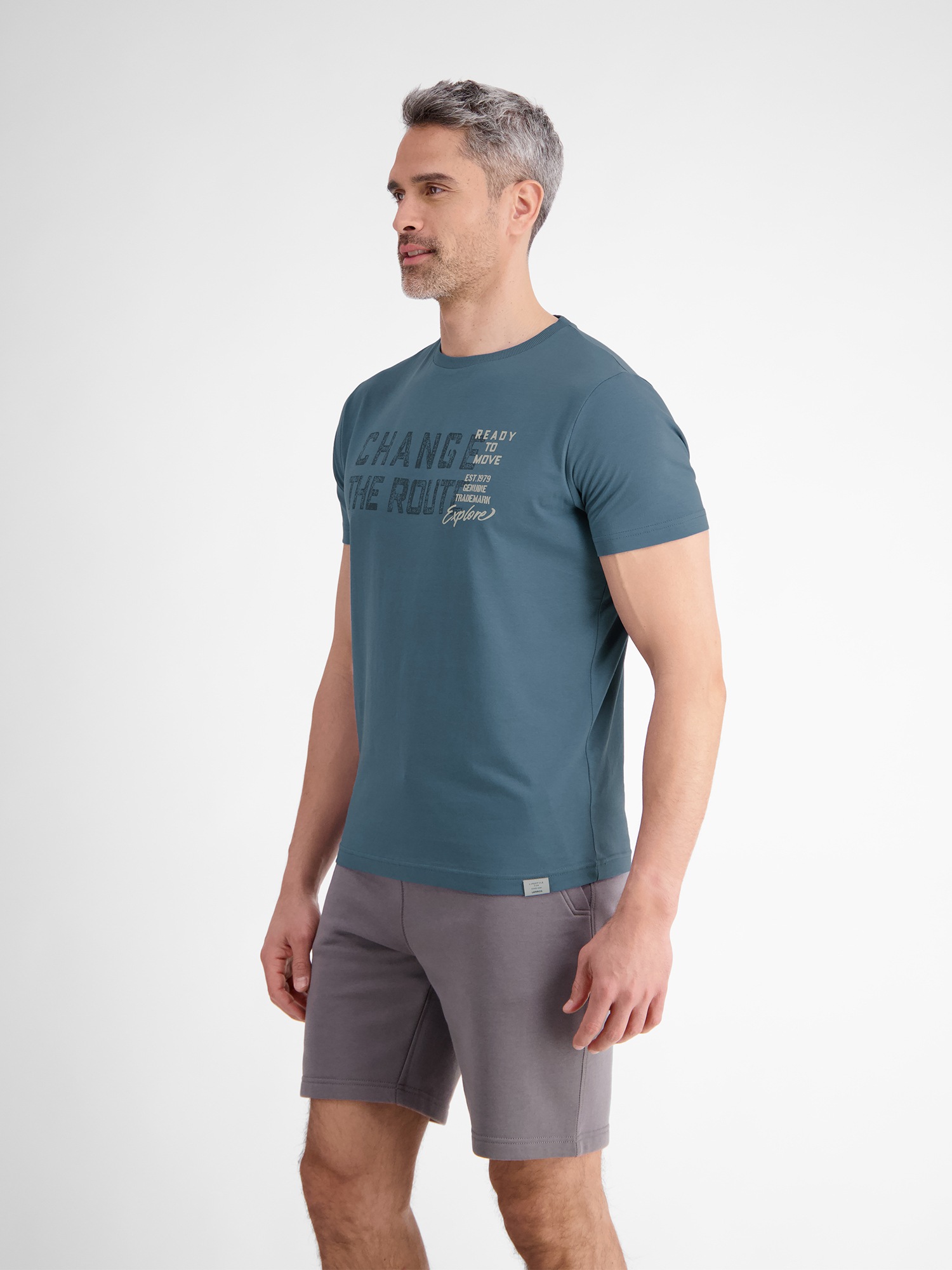 Thumbnail - LERROS T-Shirt "LERROS Unifarbenes T-Shirt mit Print"