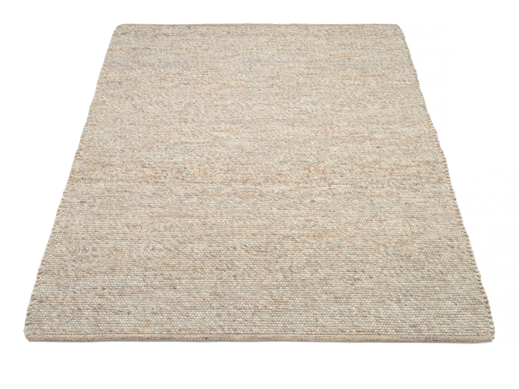 Teppich OCI DIE TEPPICHMARKE "FAVORIT", beige (natur), B:80cm H:12mm L:300cm, Wolle, Teppiche, Teppich, Handweb-Teppich aus Indien, handgewebt, hochwertig verarbeitet
