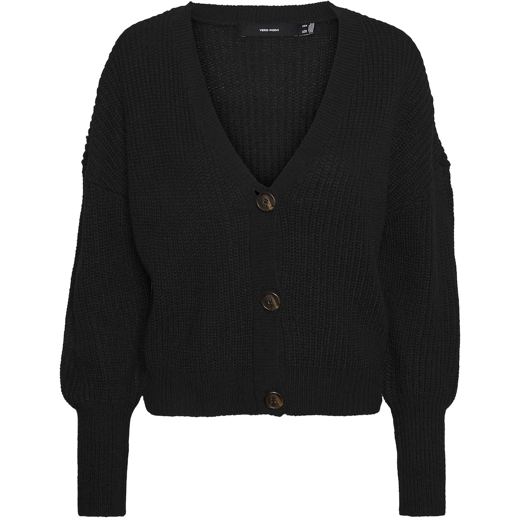 Vero Moda Cardigan »VMLEA LS V-NECK CUFF CARDIGAN NOOS«