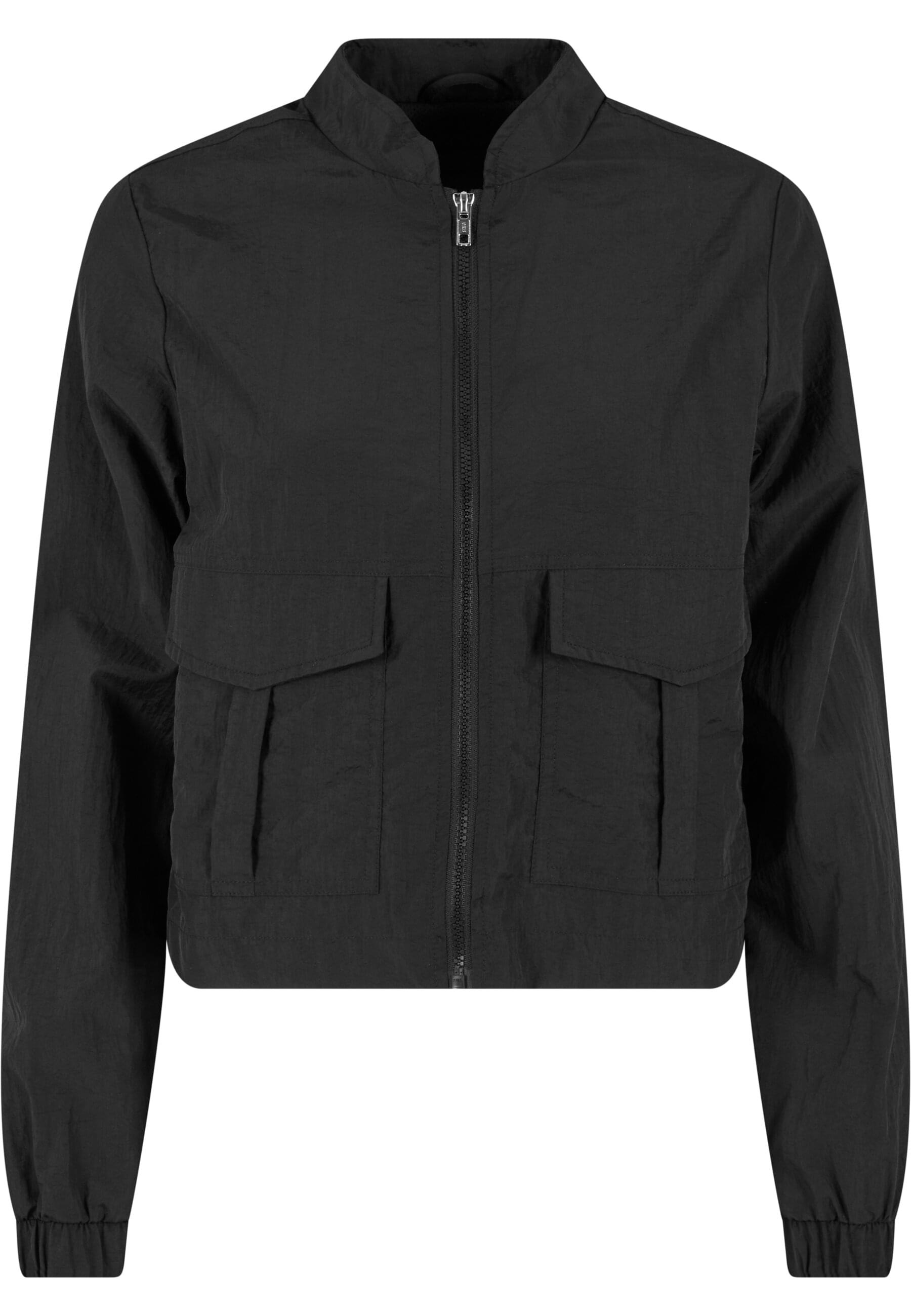 URBAN CLASSICS Windbreaker "Urban Classics Ladies Short Crinkle Jacket" 1 S günstig online kaufen