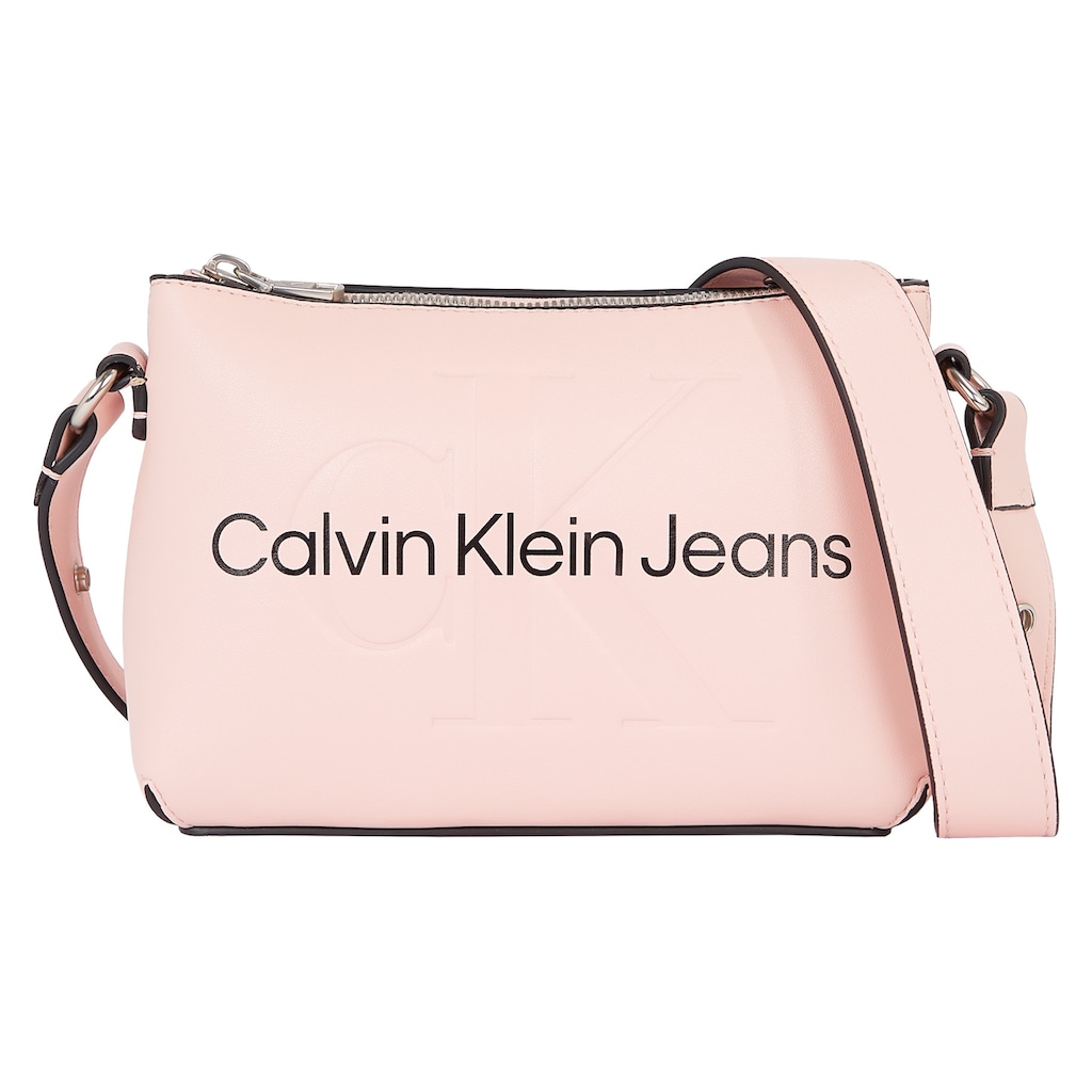 Calvin Klein Jeans Mini Bag »SCULPTED CAMERA POUCH21 MONO«, mit großflächigem Markenlogo vorne