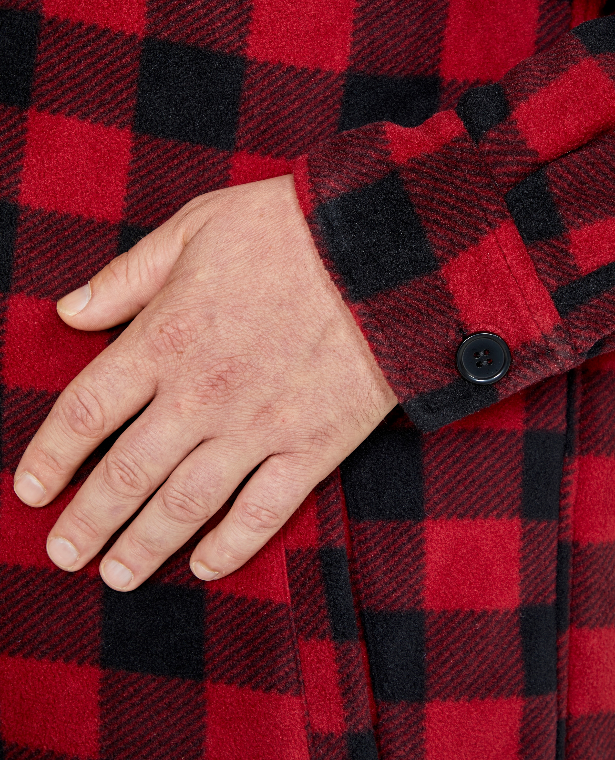 Northern Country Flanellhemd, (als Jacke zu offen Rücken, verlängertem mit zugeknöpft Flanellstoff 5 gefüttert, ▷ Hemd warm bestellen | oder tragen), BAUR Taschen, mit