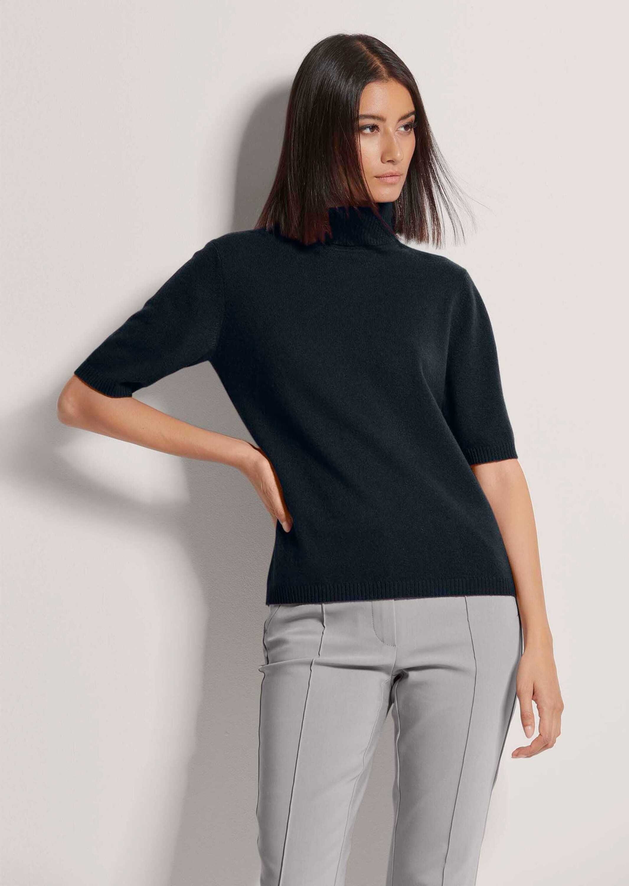 MADELEINE Longpullover "Kaschmirpullover Luxuriöser Strickpullover mit Roll günstig online kaufen