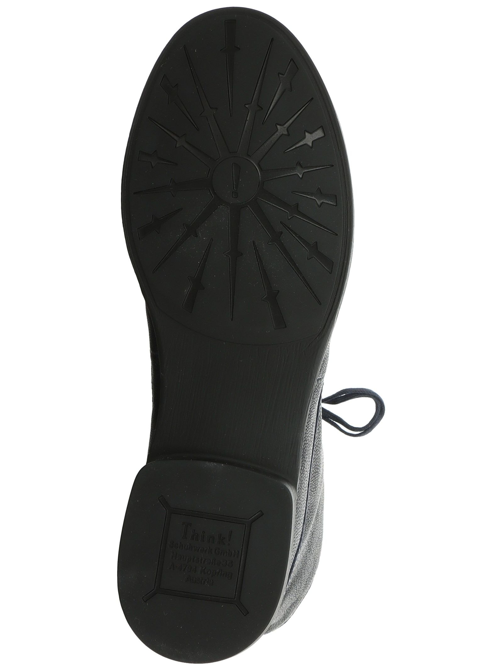 Think! Schnürstiefelette »Think! Stiefelette Nappaleder«