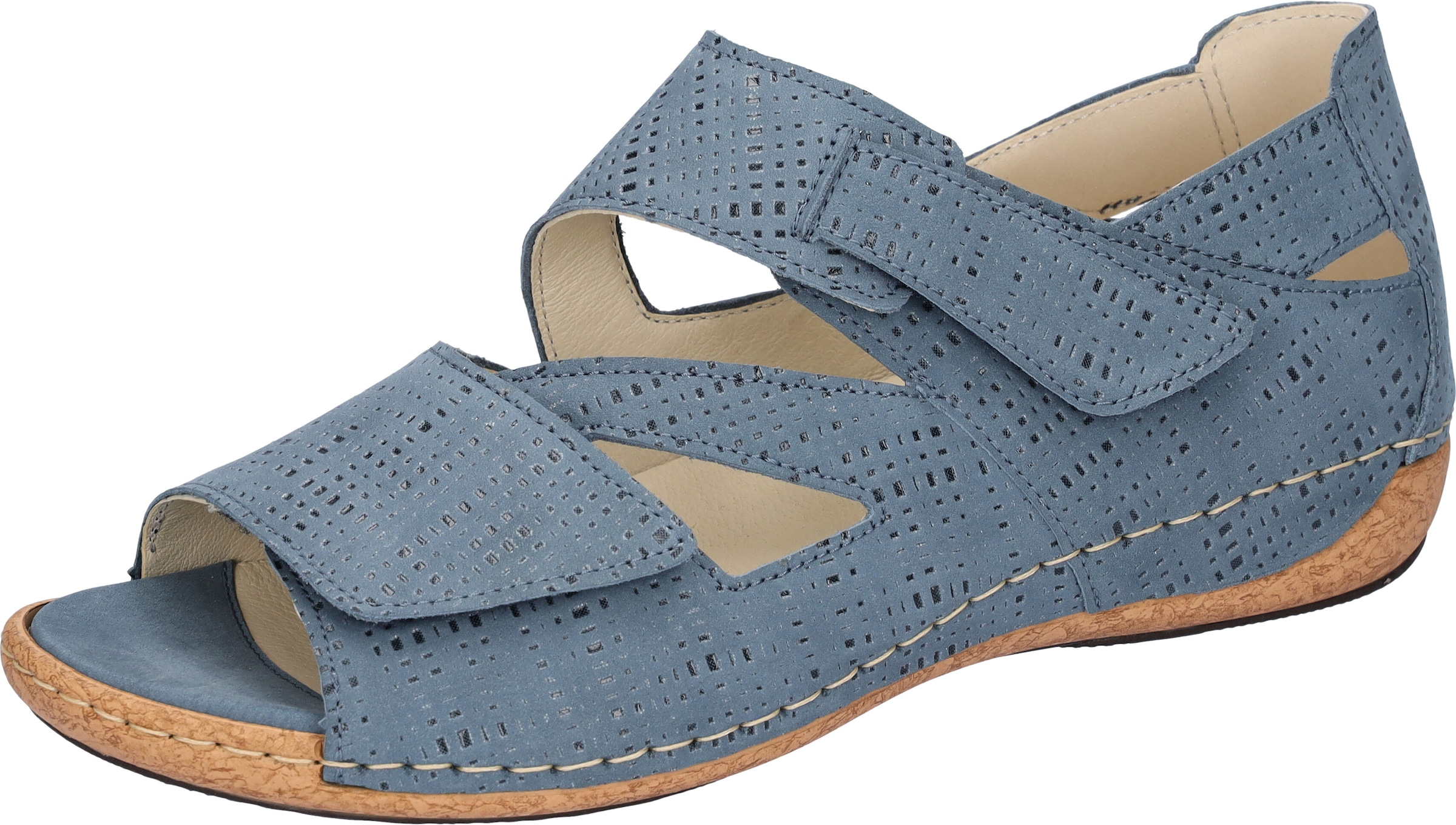 Waldläufer Sandale "HELIETT", Keilsandalette, Sommerschuh, Komfortschuh, Kl günstig online kaufen