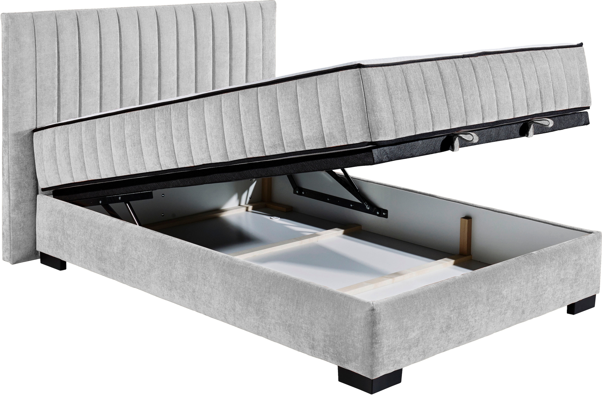 ED EXCITING DESIGN Boxbett »Nagol«, mit Bettkasten, mit Wendematratze, erhältlich in verschiedenen Breiten