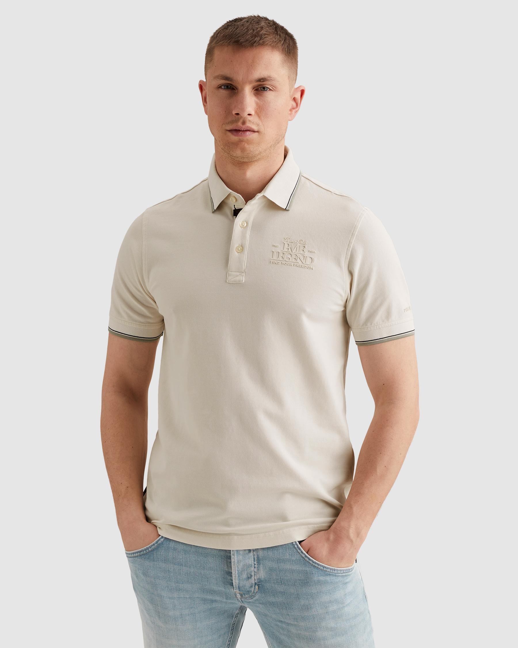 PME LEGEND Poloshirt "Short sleeve polo stretch pique" Regular fit, Kurzarm, casual Stil