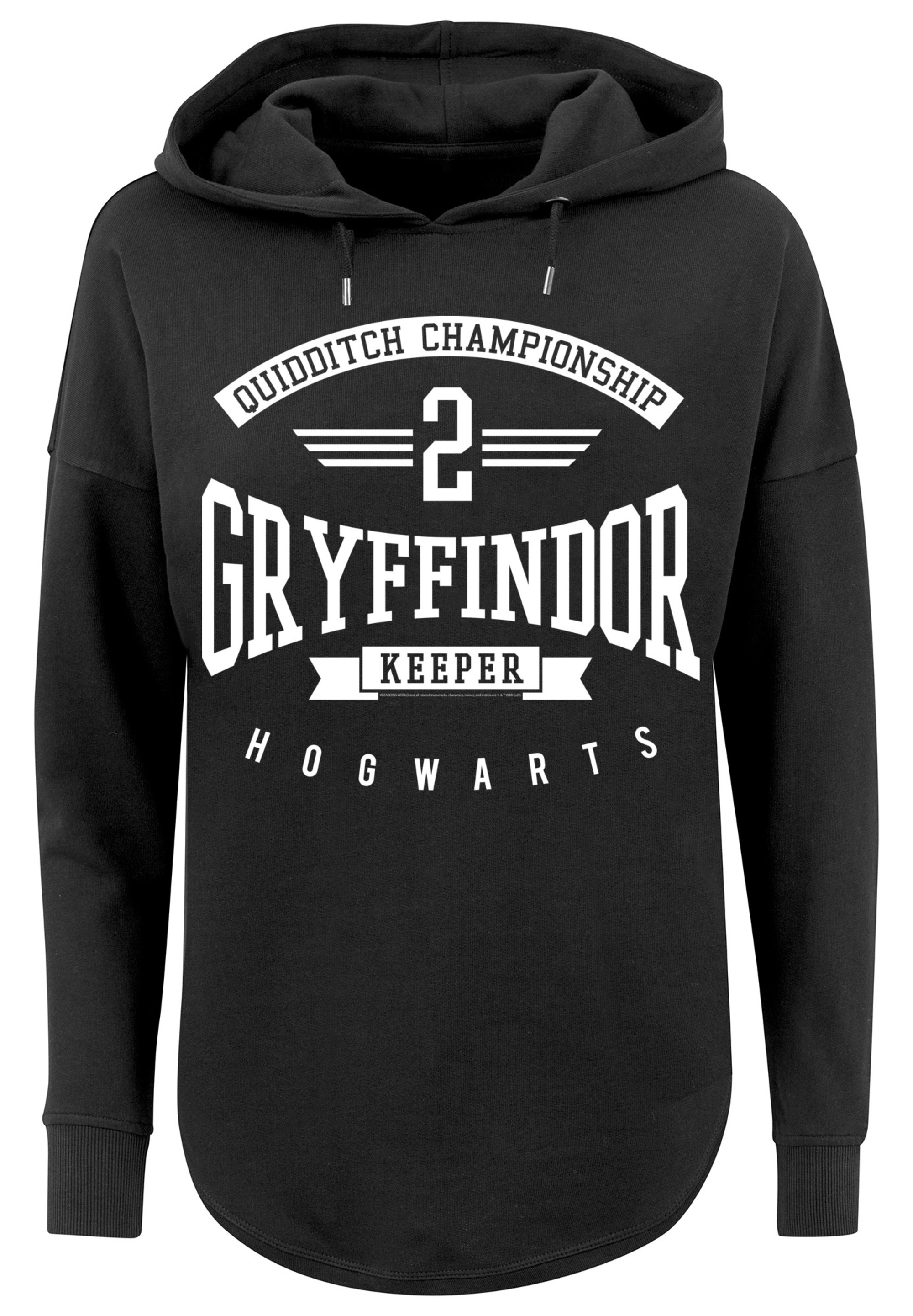 F4NT4STIC Kapuzenpullover Harry Potter Gryffindor Keeper Print günstig online kaufen