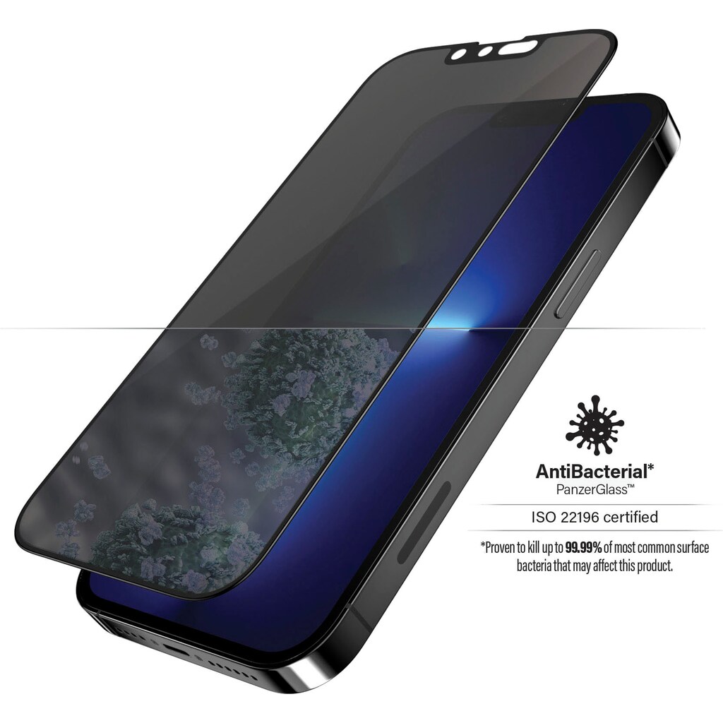 PanzerGlass Displayschutzfolie »PanzerGlass E2E Privicy CF für iPhone 13 Pro Max«