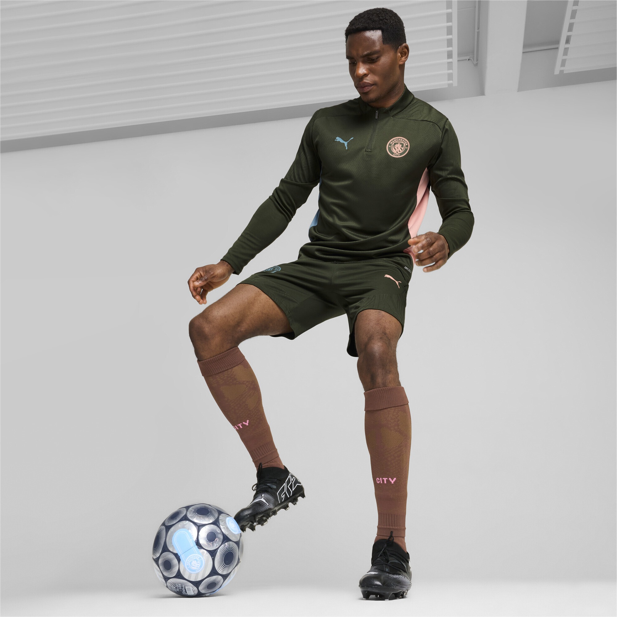 PUMA T-Shirt »Manchester City Trainingsoberteil Herren«