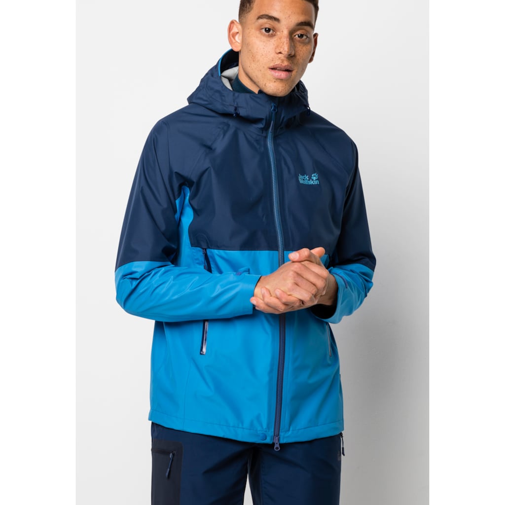 Jack Wolfskin Outdoorjacke »KANUKA RIDGE JACKET M«, mit Kapuze