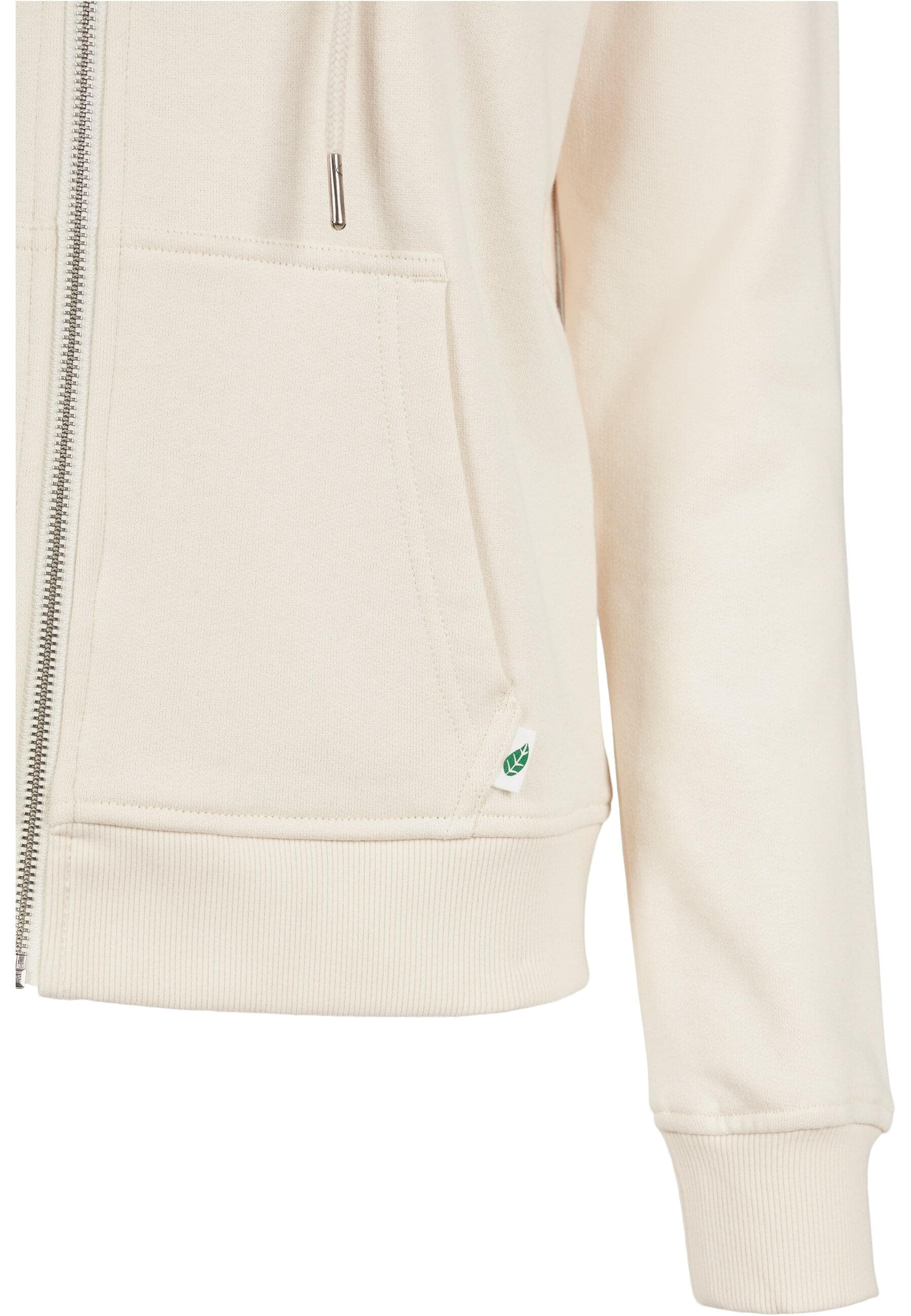 URBAN CLASSICS Sweatjacke »Urban Classics Damen Ladies Organic Terry Zip Hoody«