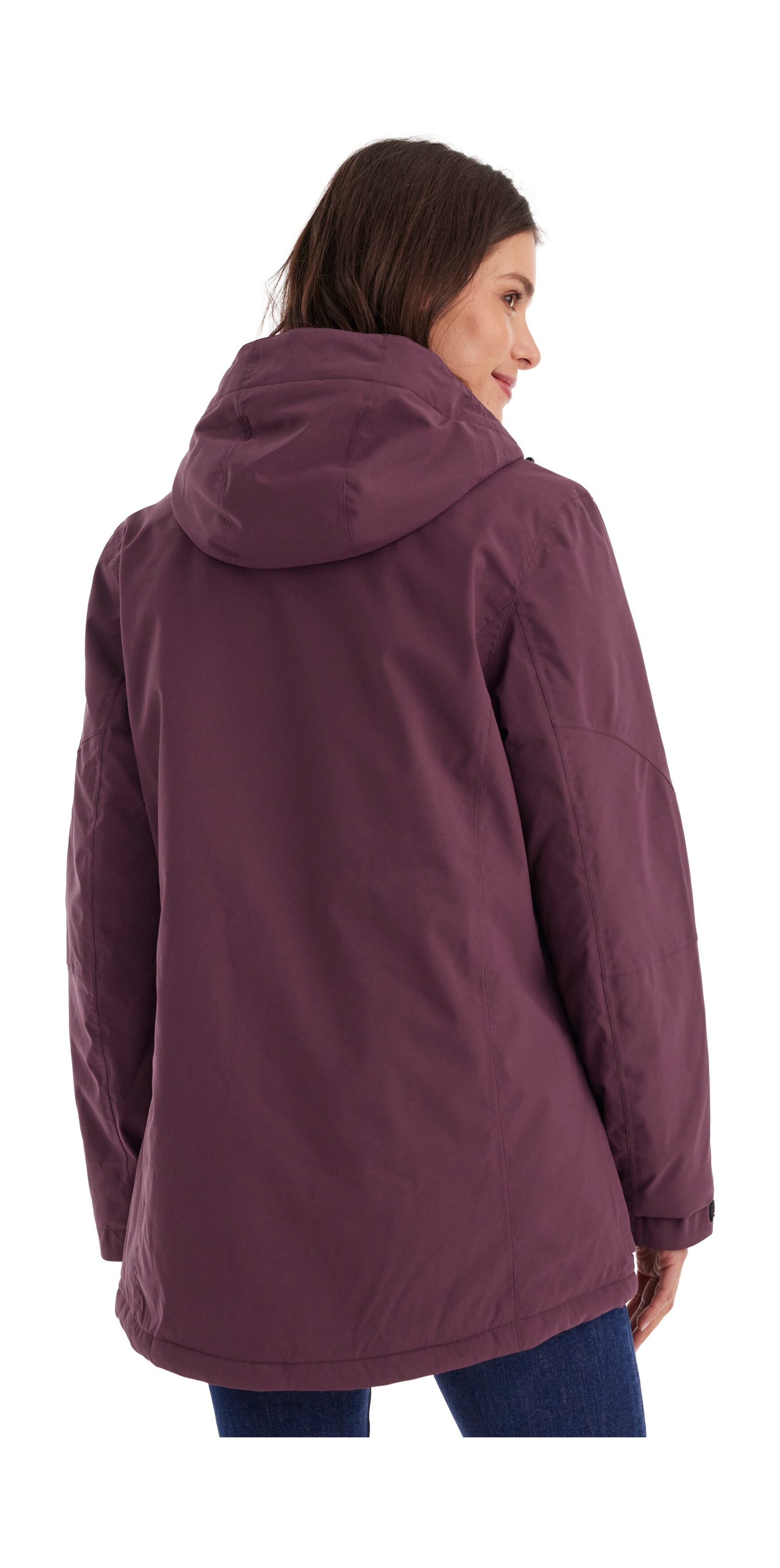 Killtec Funktionsjacke »Damen Jacke«, Wasserdichte, atmungsaktive Damenjacke mit abnehmbarer Kapuze