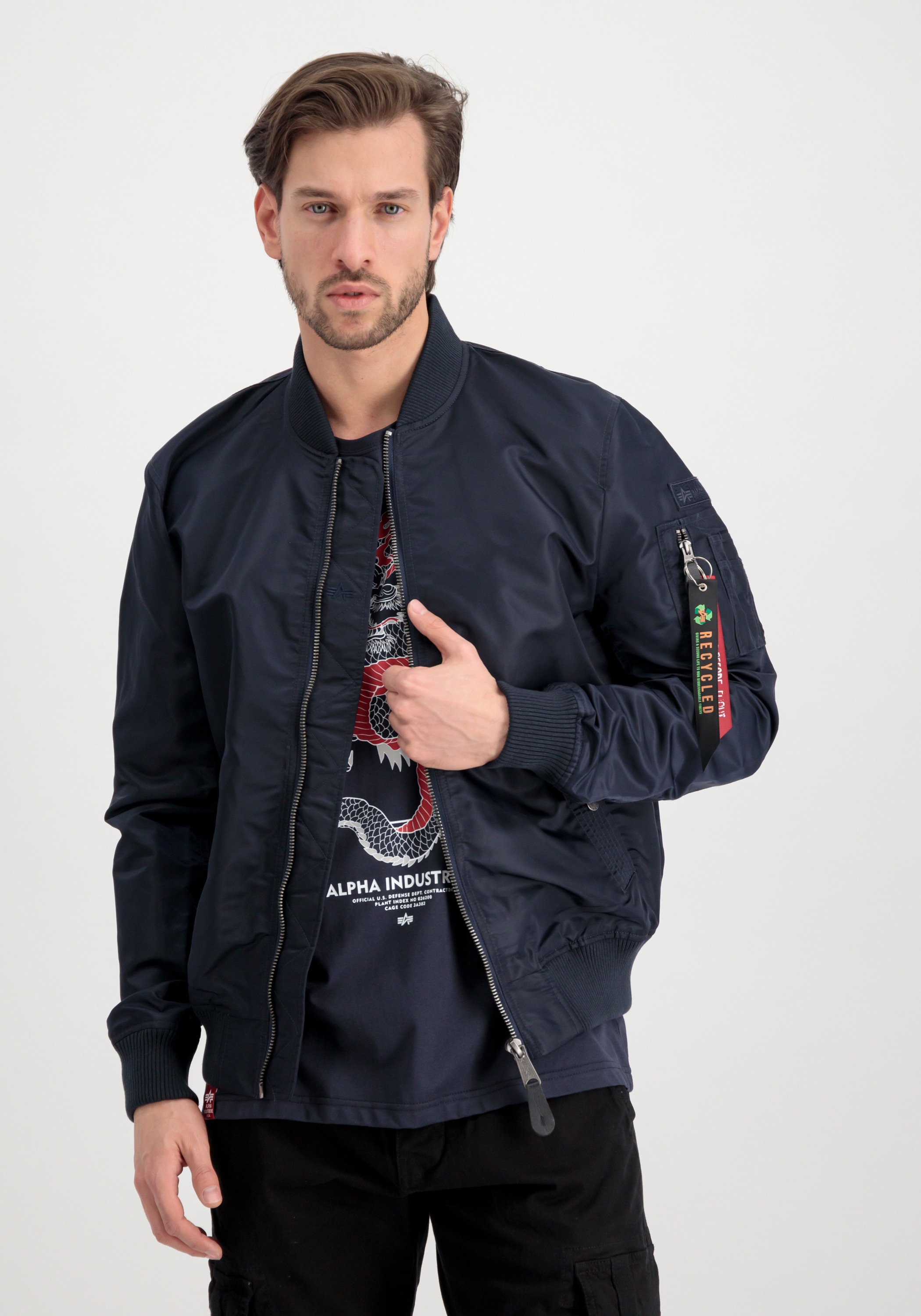Alpha Industries Bomberjacke »Alpha Industries Men - Bomber Jackets MA-1 LW Project R«