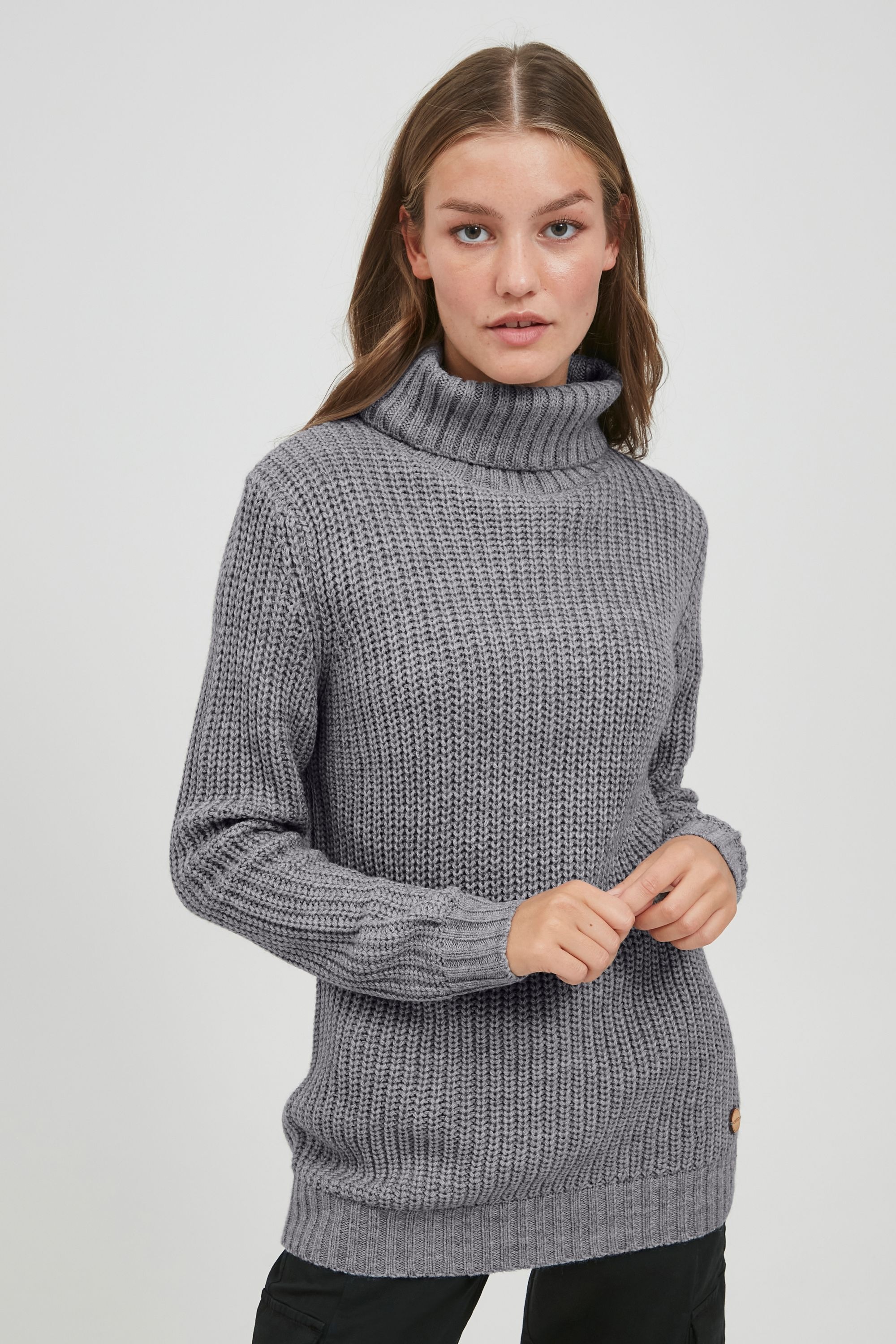 OXMO Strickfleece-Pullover »Strickpullover OXNanna«