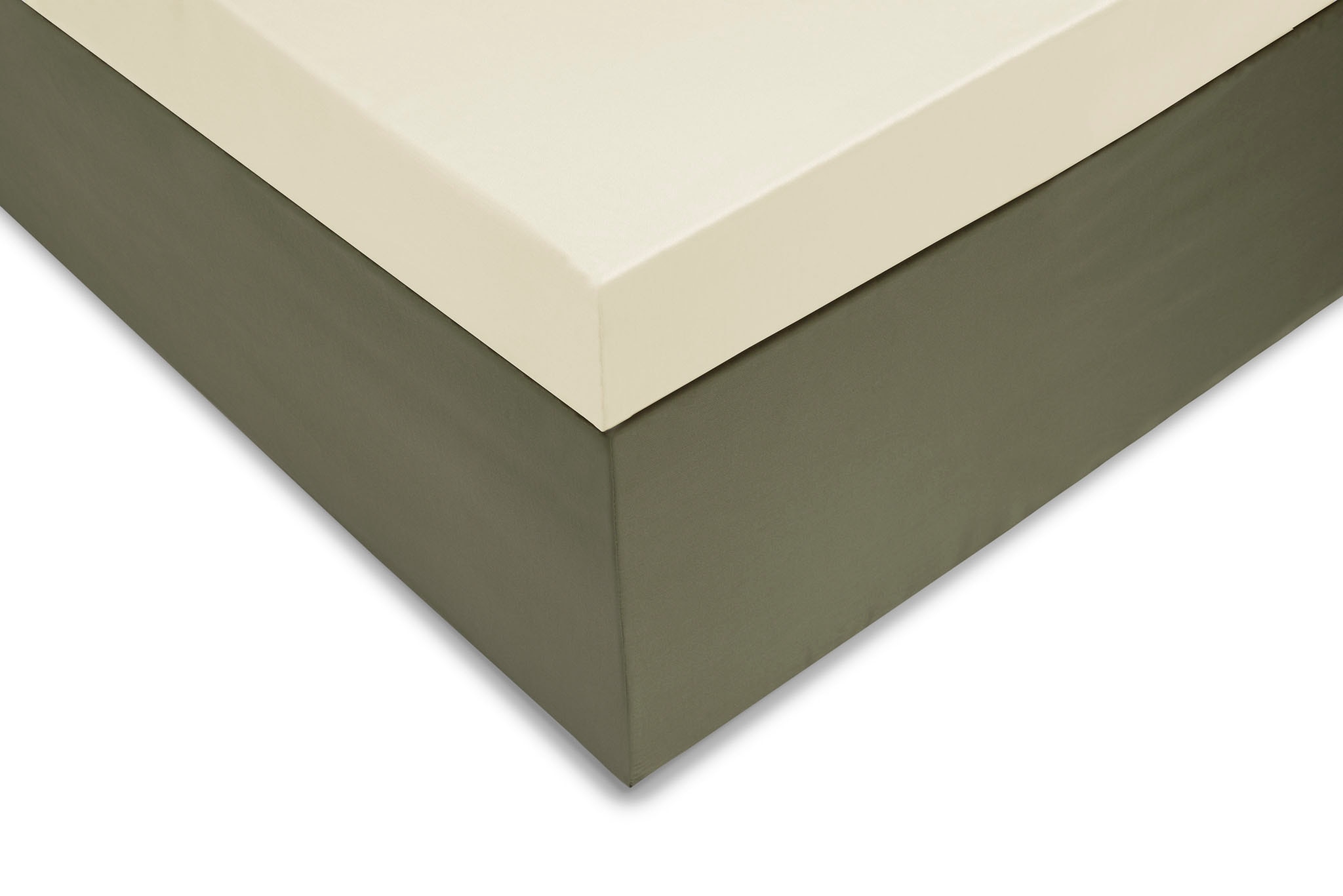 ZO HOME Spannbettlaken "Satinado" Laken aus 100% Baumwolle, hochwertiges Mako-Satin, Betttuch ab 90x200