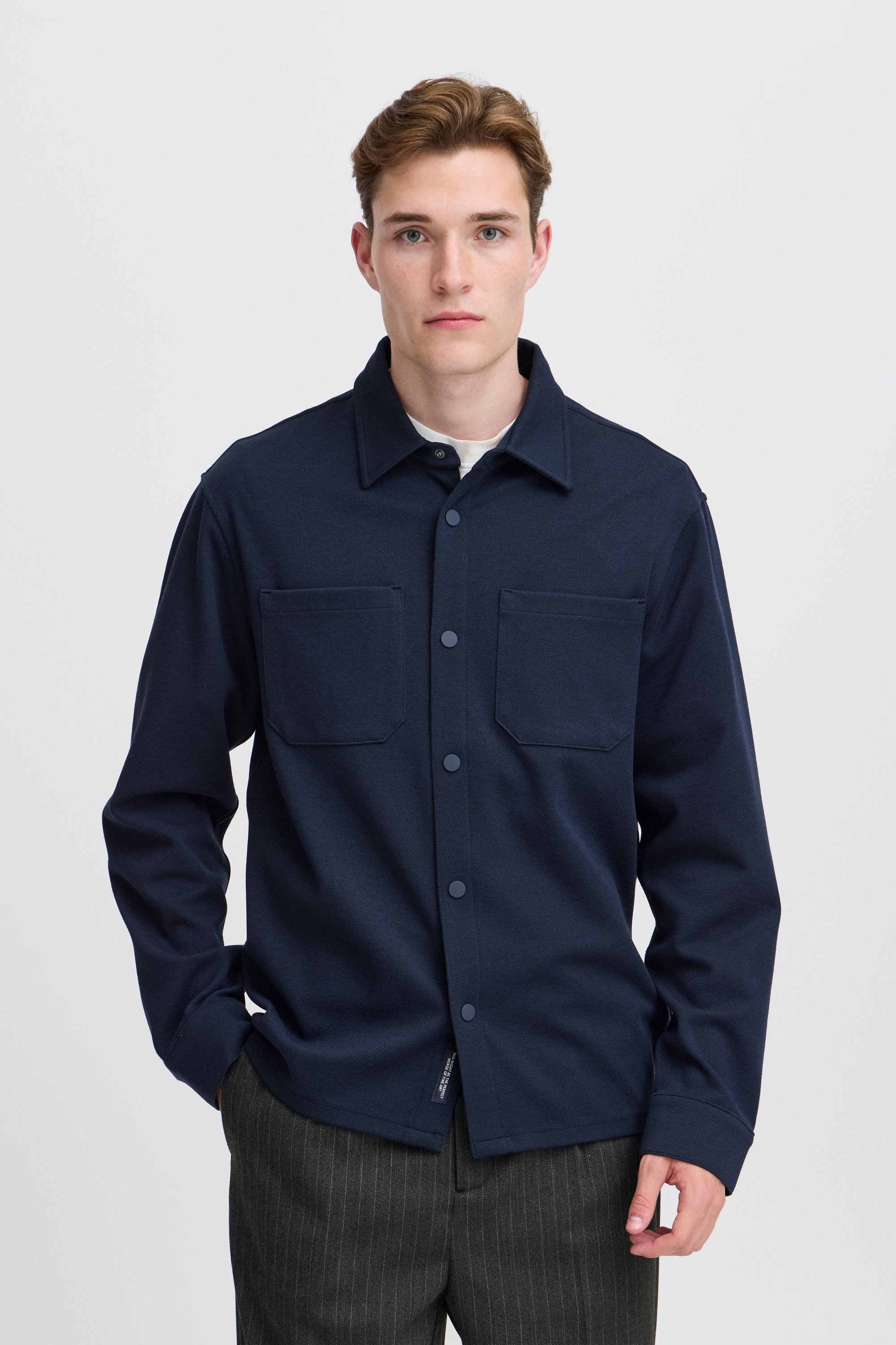 Casual Friday Hemdjacke »Hemdjacke CFSEBASTIAN sweat overshirt«