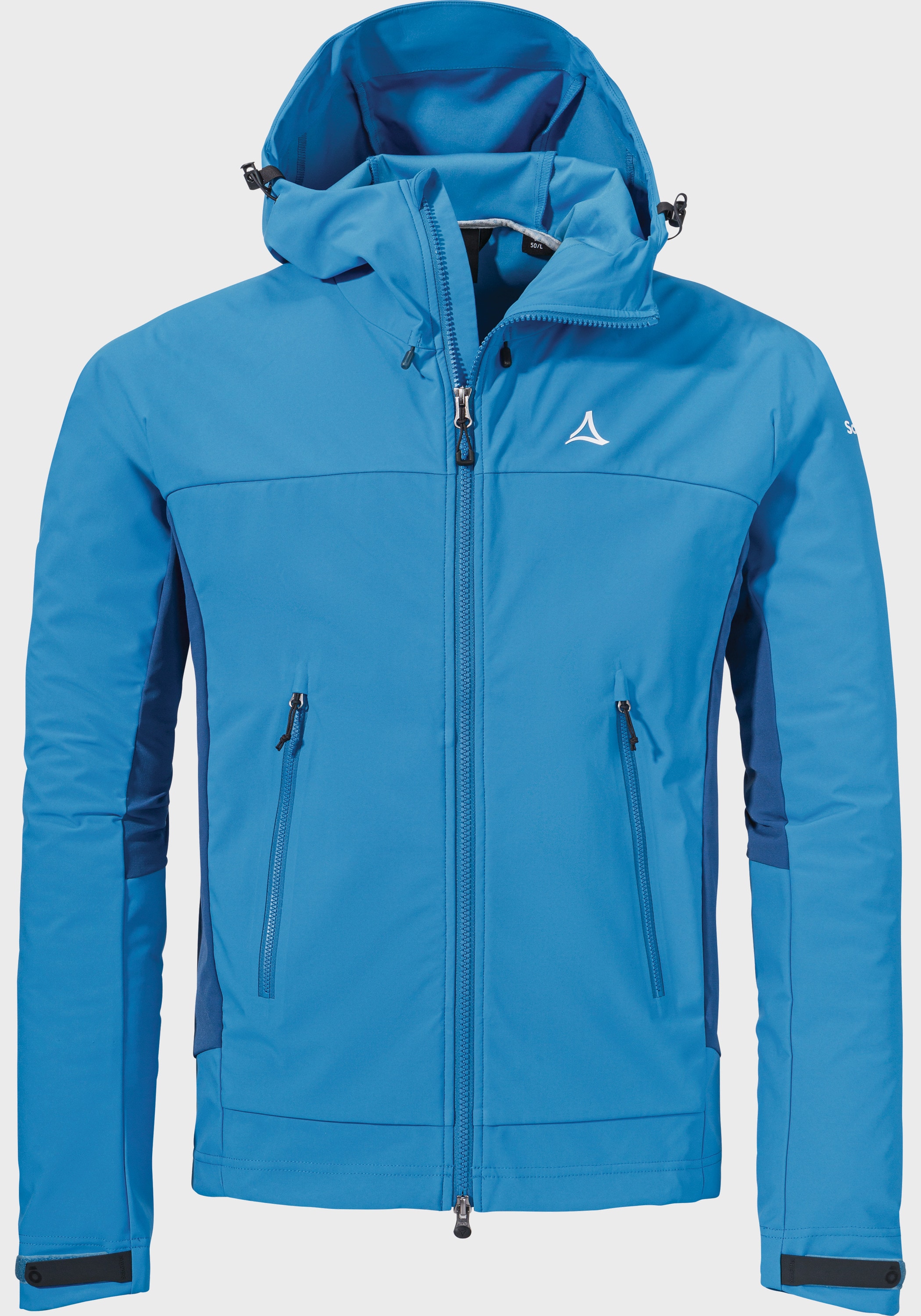 Schöffel Outdoorjacke "Mountain Softshell Jk Style Blaueis MNS", mit Kapuze günstig online kaufen