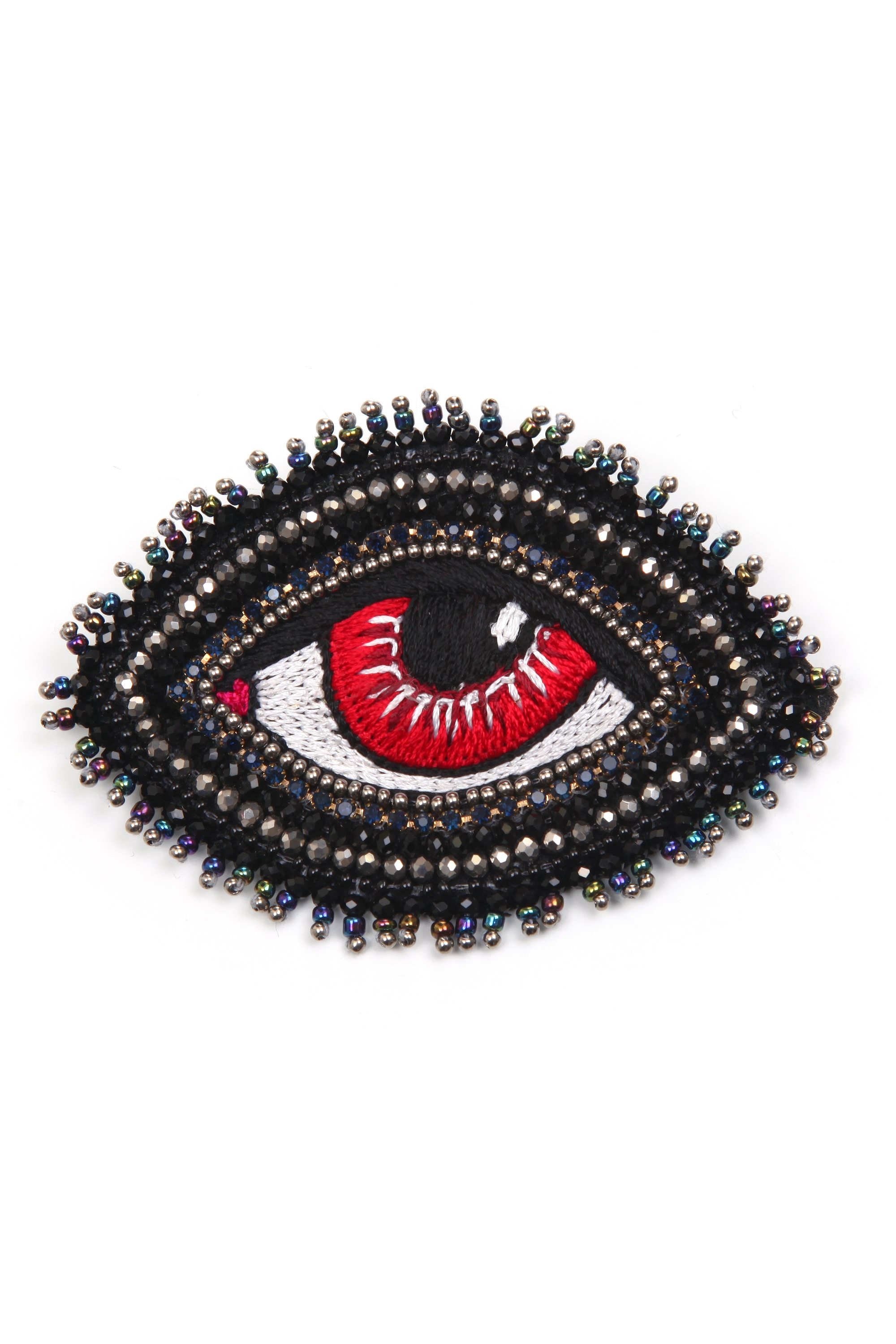 COLLEZIONE ALESSANDRO Brosche "Eye", mit Augenmotiv