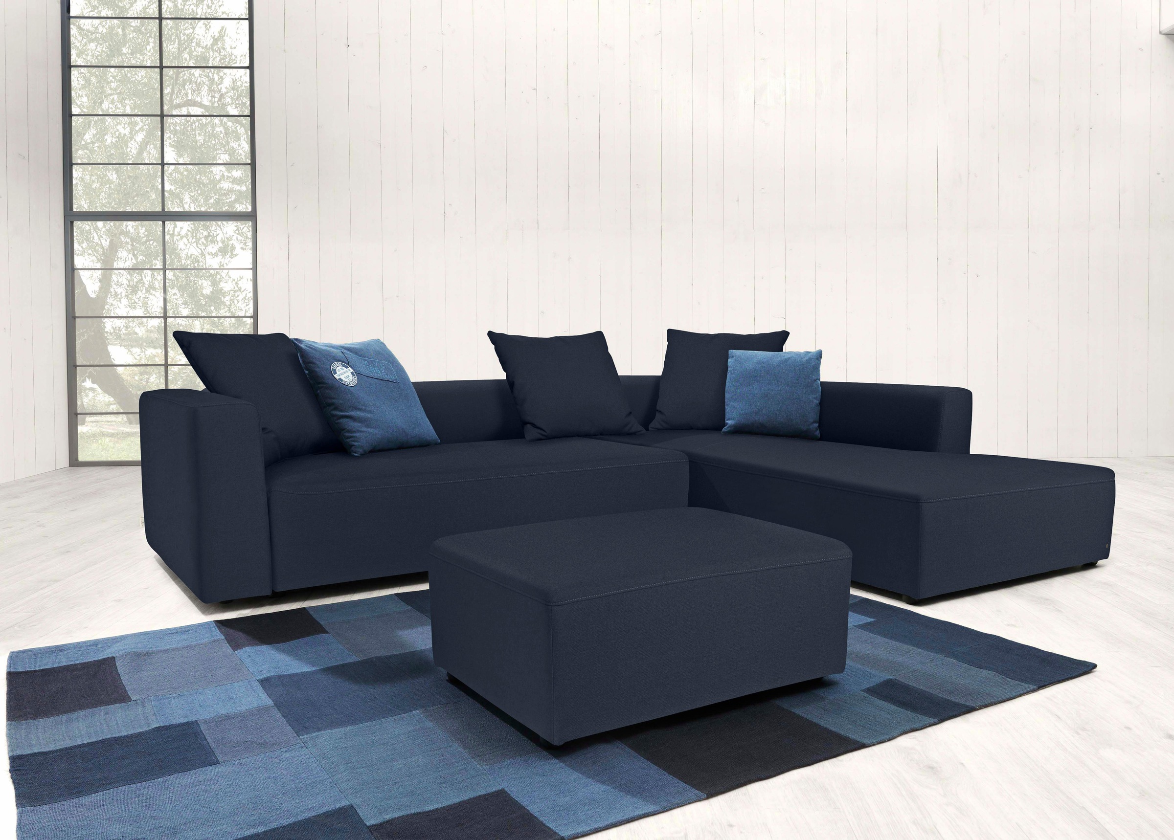 TOM TAILOR HOME Hockerbank »HEAVEN CASUAL/STYLE«, aus der COLORS COLLECTION, Breite 109 cm