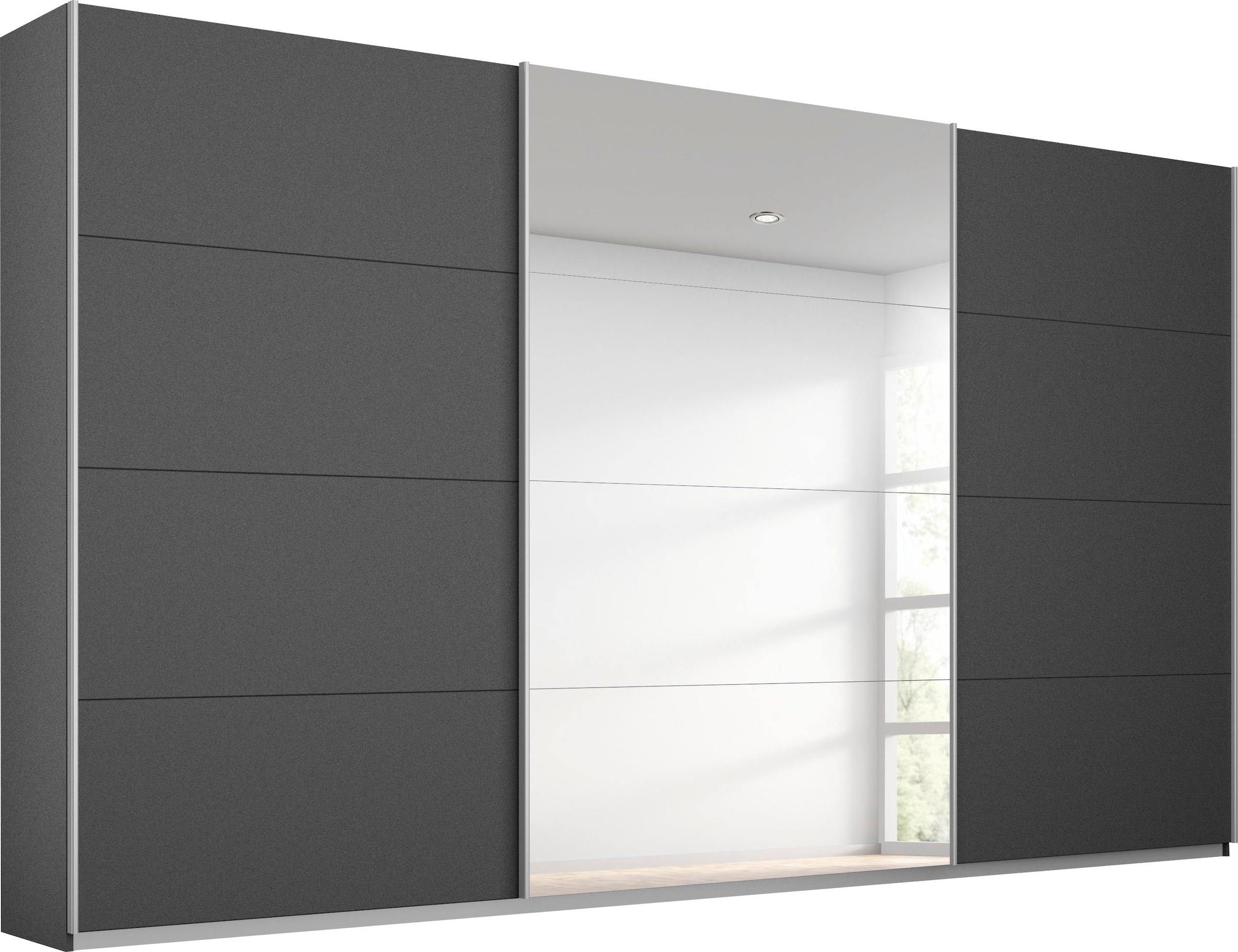 OTTO home 1100000002199 "Mehrzweckschrank Aktenschrank Möbel Mietswohnung Schlafzimmer TOMA" Breiten 203/271/315/360 cm, Höhen 210/229 cm, inkl. Regaleinsatz sowie zusätzlichen Einlegeböden MADE IN GERMANY