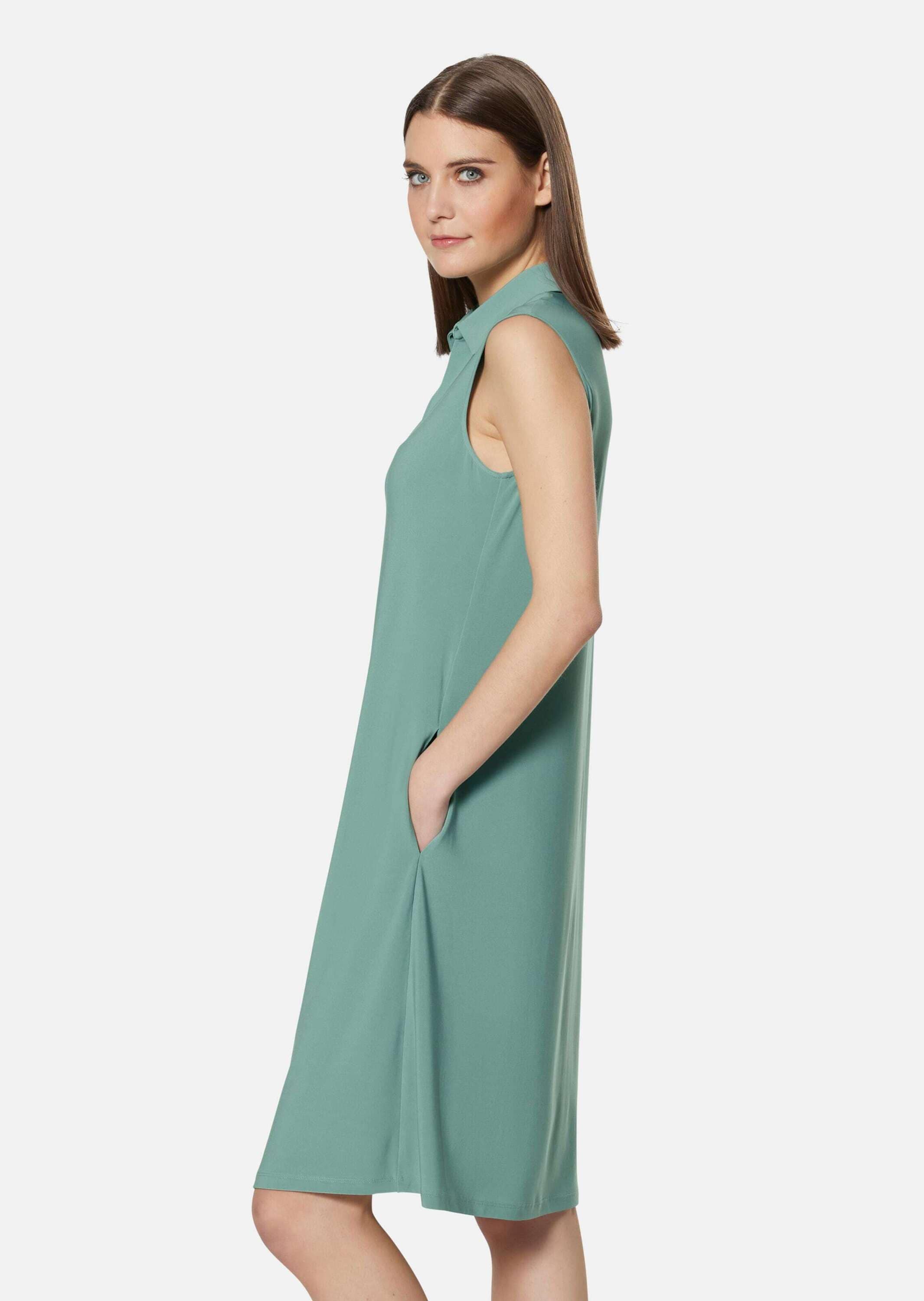 MADELEINE Sommerkleid »Kleid Ärmelloses Sommerkleid mit V-Ausschnitt«