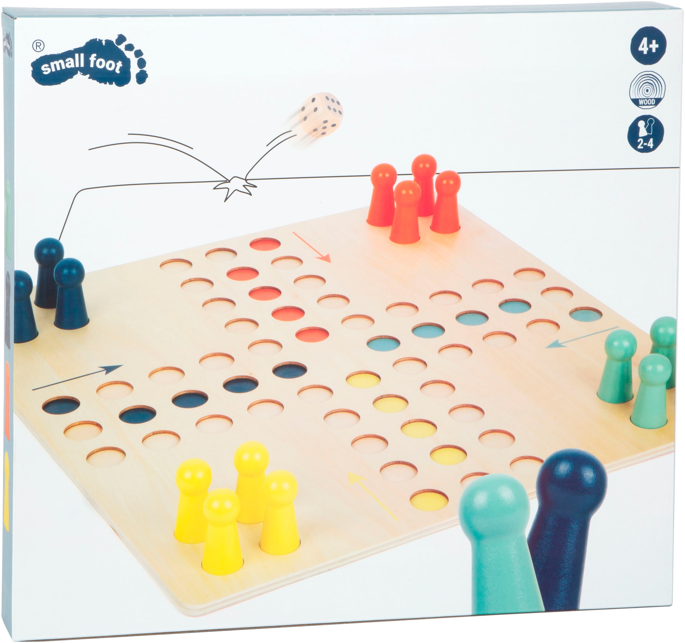 Small Foot Spiel »Ludo, XL«