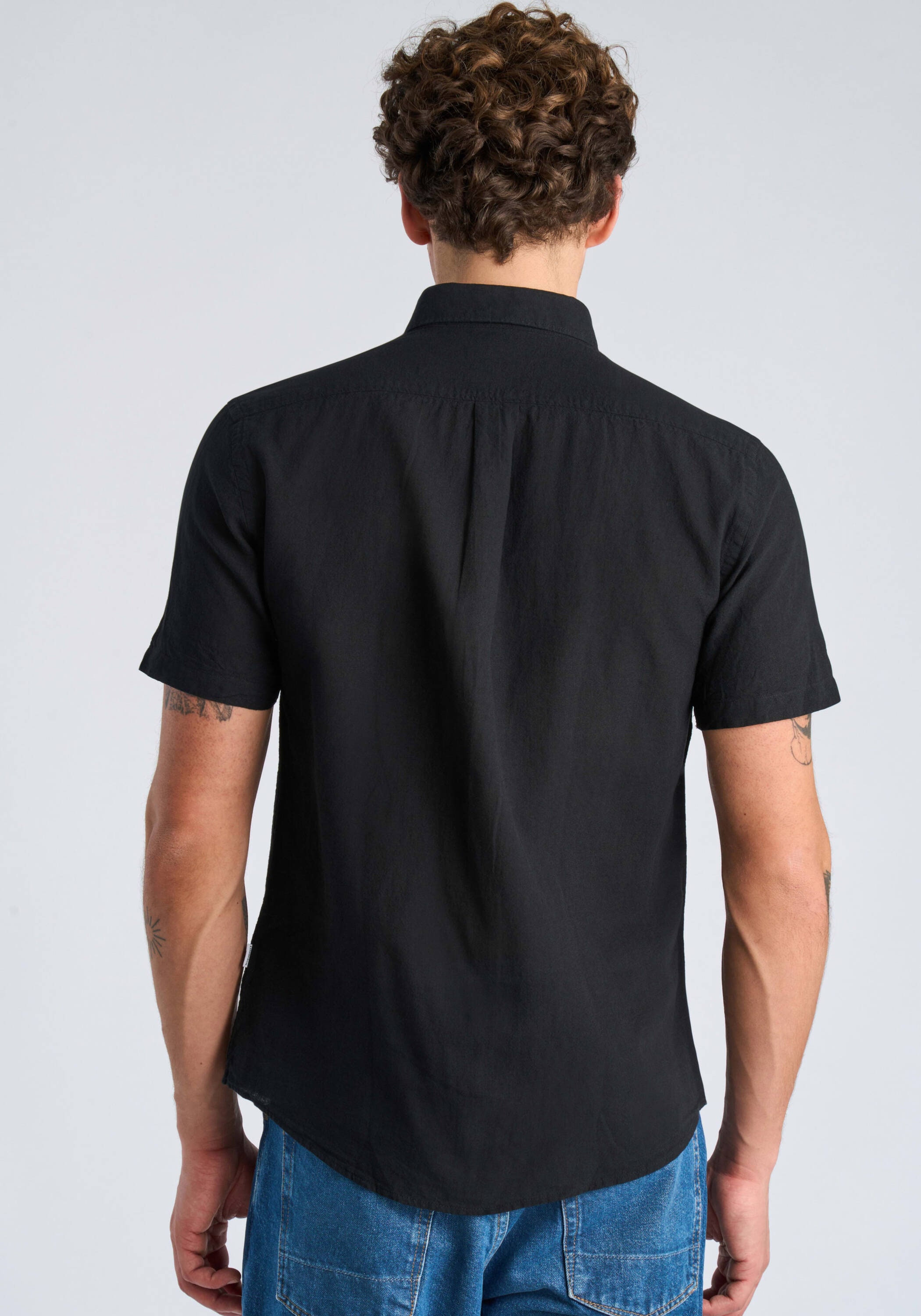 LINDBERGH Leinenhemd »Leinenhemd Relaxed Fit«