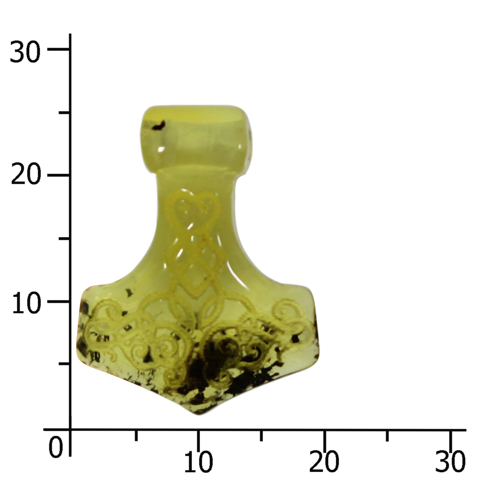 OSTSEE-SCHMUCK Kettenanhänger »Ostsee-Schmuck Anhänger Thorhammer Anhänger Thorhammer« (1 Stk. tlg.)