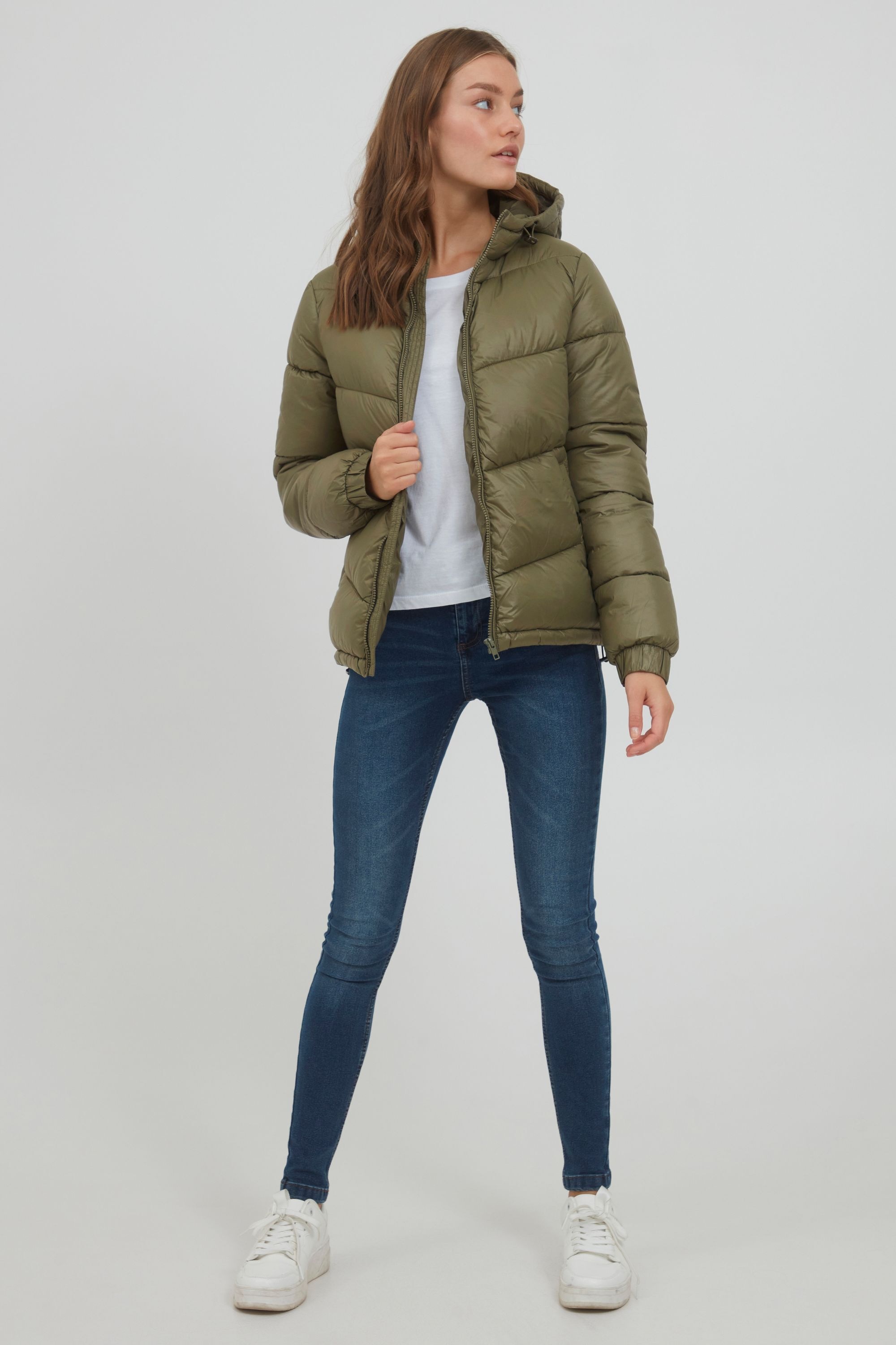 OXMO Steppjacke »Steppjacke OXTabea«, mit Kapuze