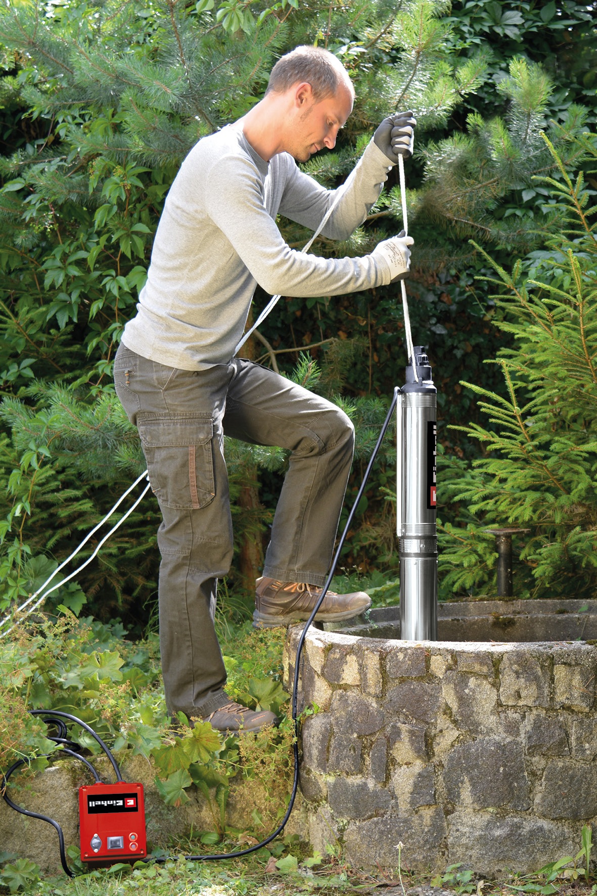 Einhell Tiefbrunnenpumpe »GC-DW 1300 N« 5.000 l/h max. Fördermenge