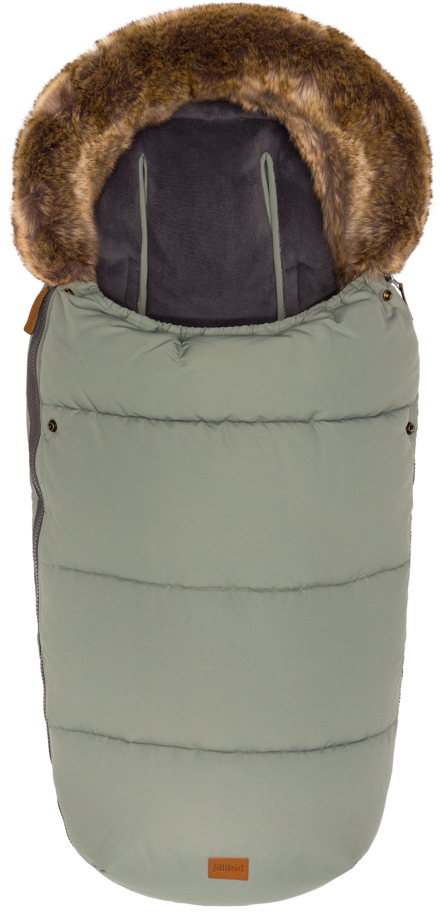 Fillikid Fußsack »Manaslu Winterfußsack salbei«...