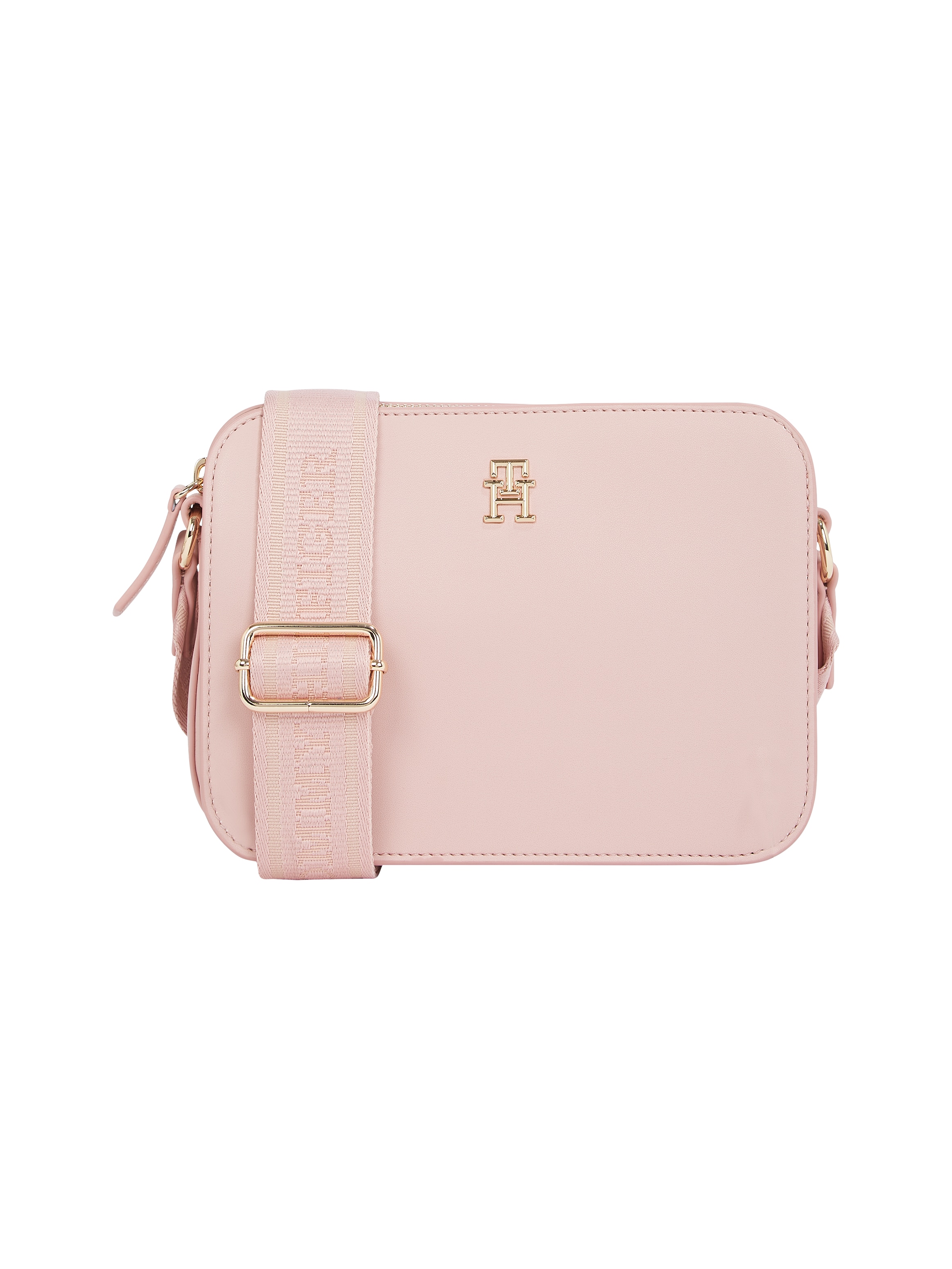 TOMMY HILFIGER Kameratasche »TH LOGOTAPE CAMERA BAG«, Damen Umhängetasche, Minibag, Schultertasche...