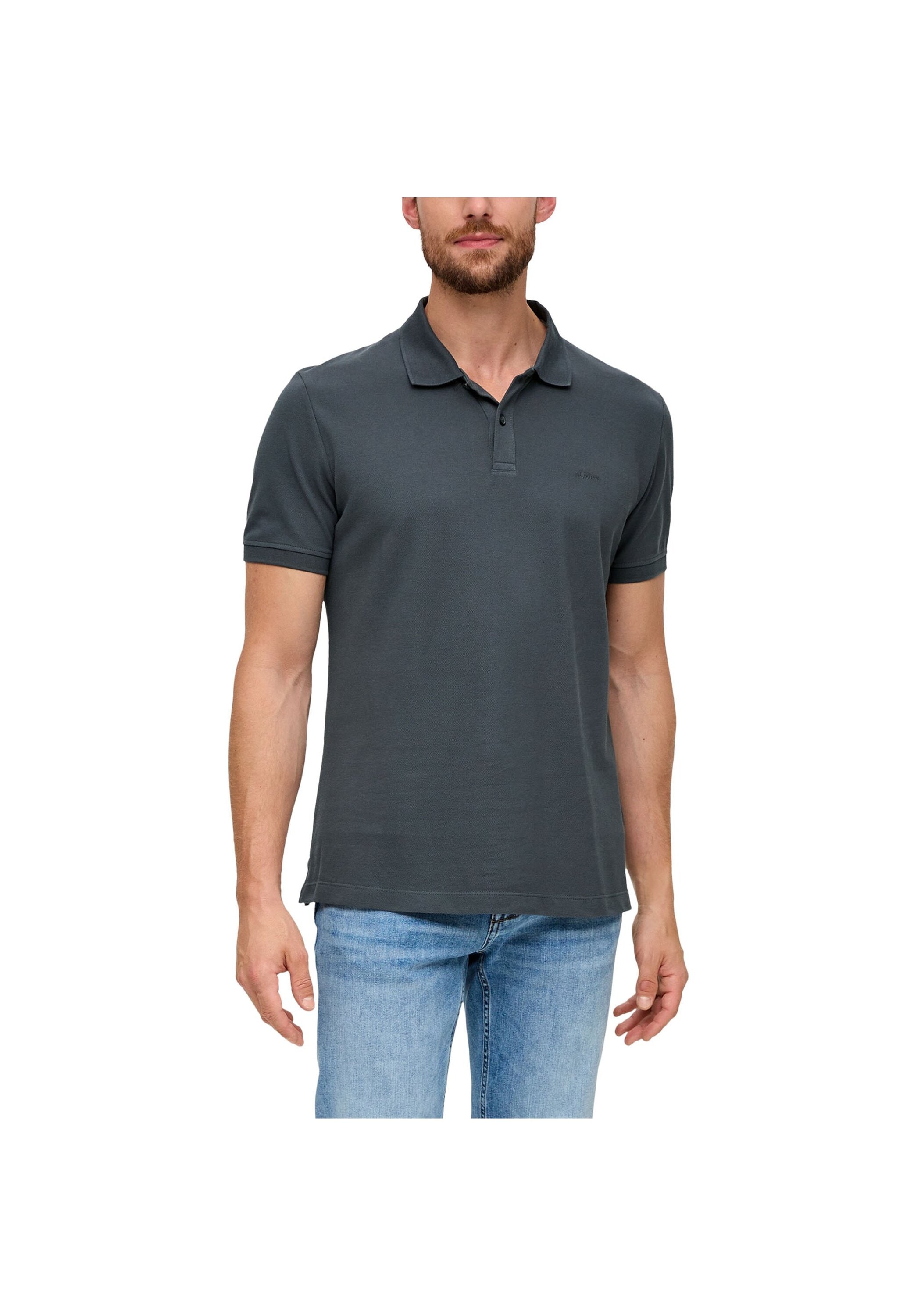 s.Oliver Poloshirt »Poloshirt Basic Poloshirt 1er Pack« 1 tlg.